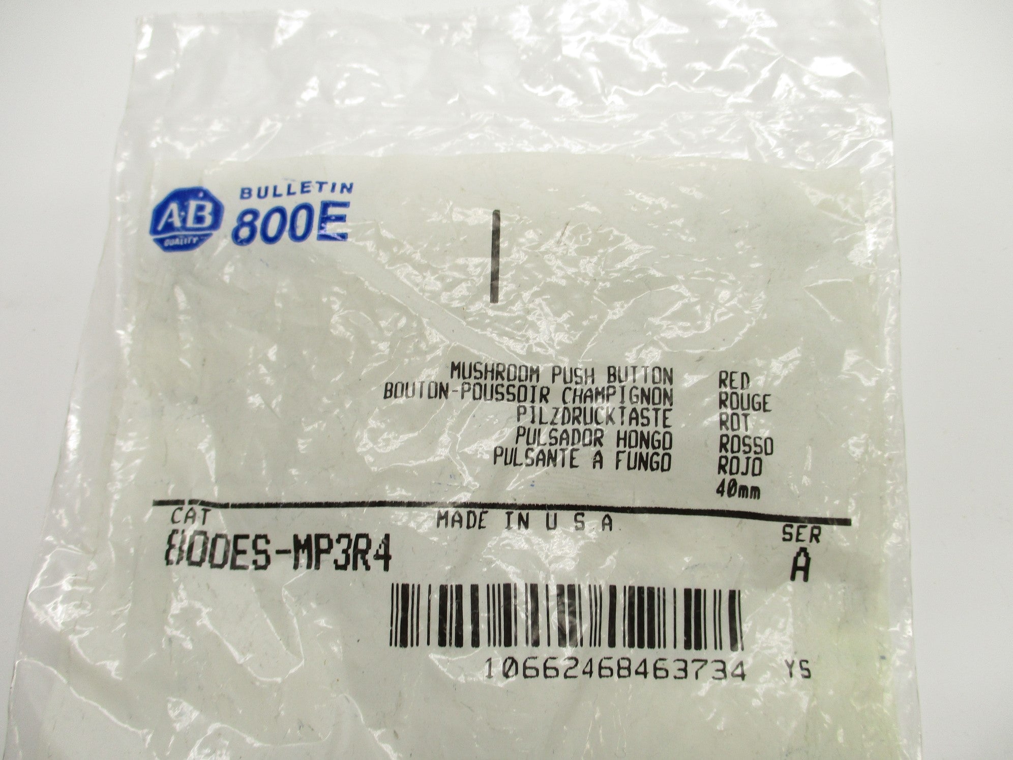 INDUSTRIAL SPARE PART 800ES-MP3R4 SER. A (WH) NSMP