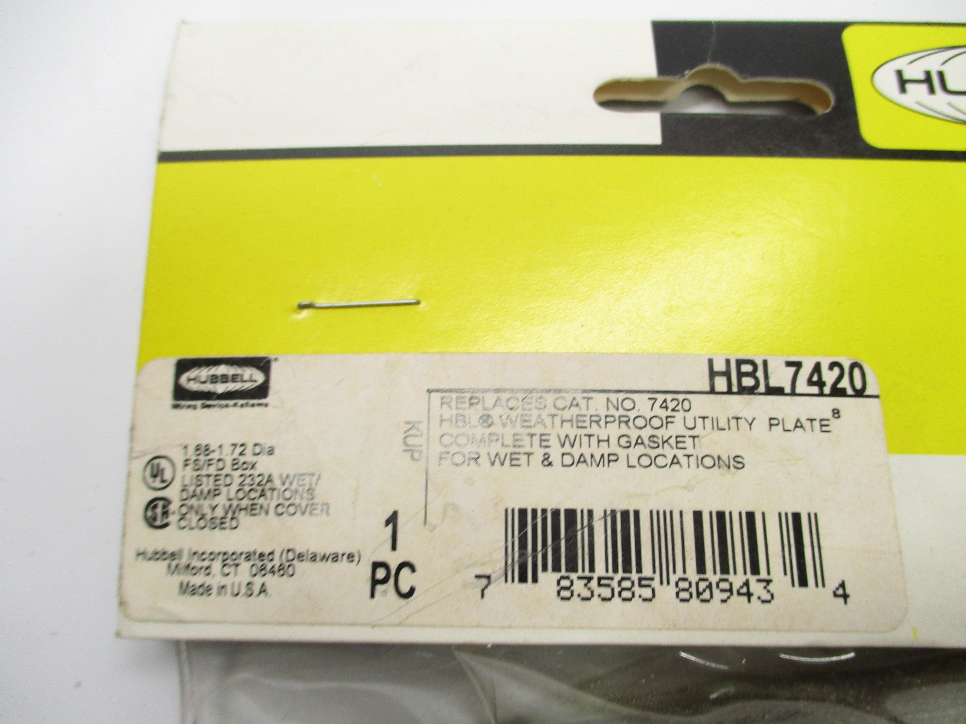HUBBELL HBL7420 NSMP