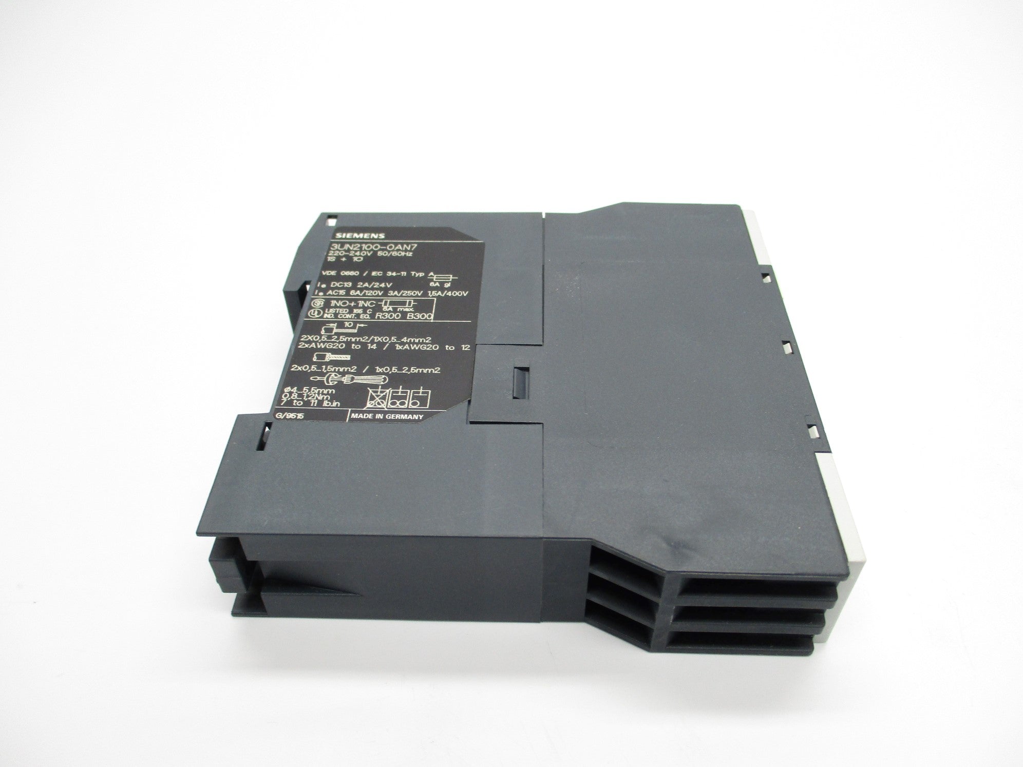 SIEMENS 3UN2100-0AN7 UNMP