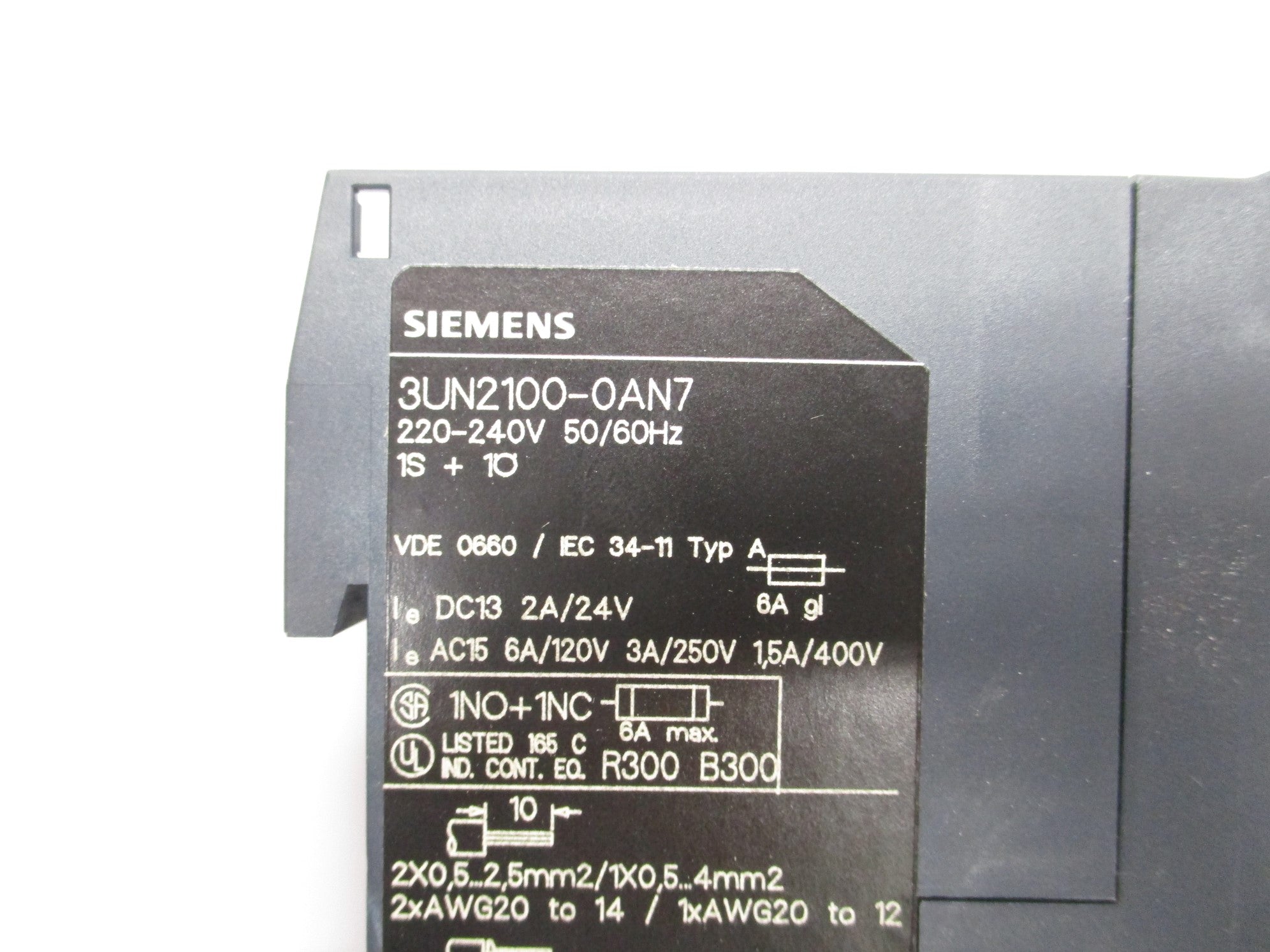 SIEMENS 3UN2100-0AN7 UNMP