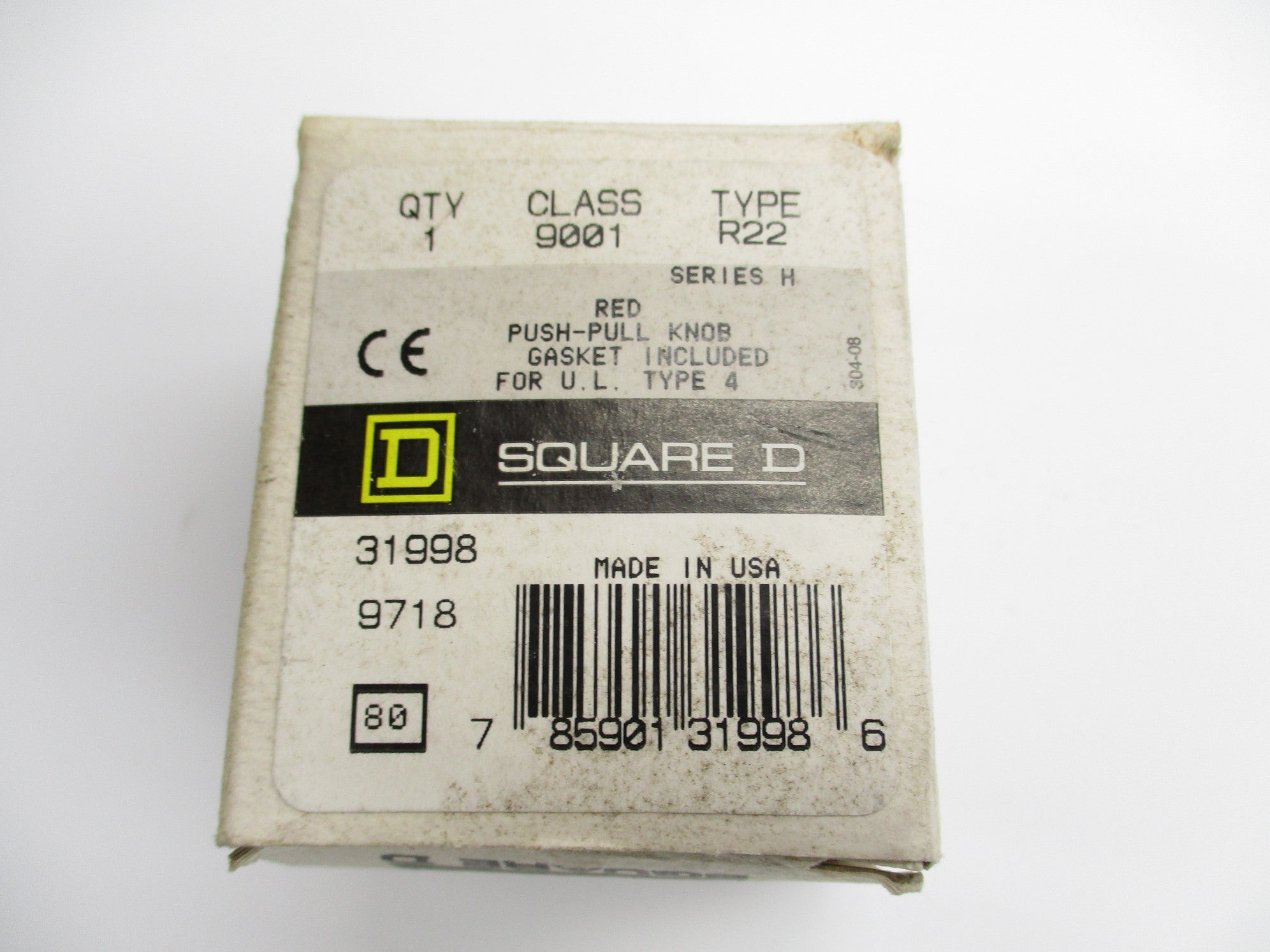SQUARE D 9001-R22 SER. H NSMP