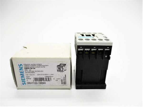 SIEMENS 3RH1122-1BB40 24VDC 10A NSMP