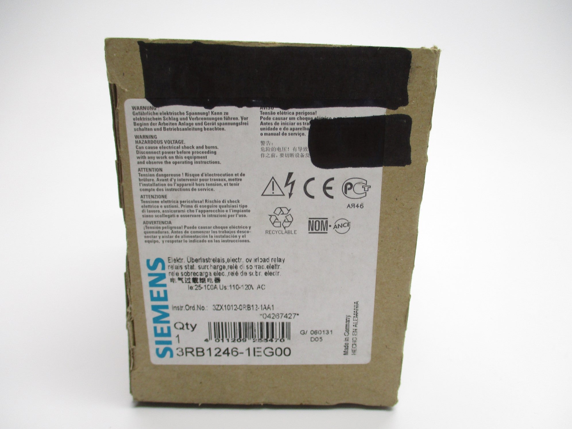 SIEMENS 3RB1246-1EG00 NSMP