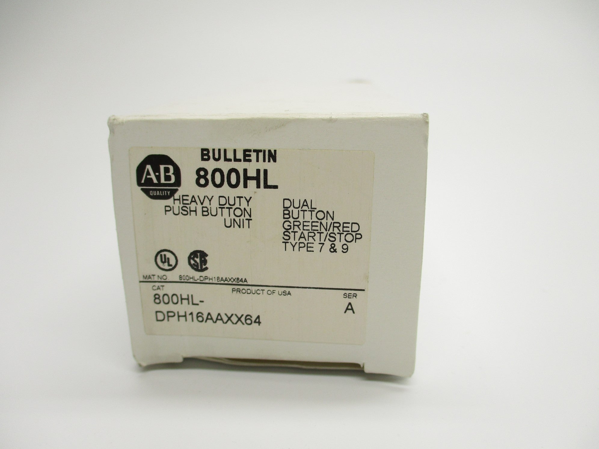 INDUSTRIAL SPARE PART 800HL-DPH16AAXX64 SER. A (WH) NSMP