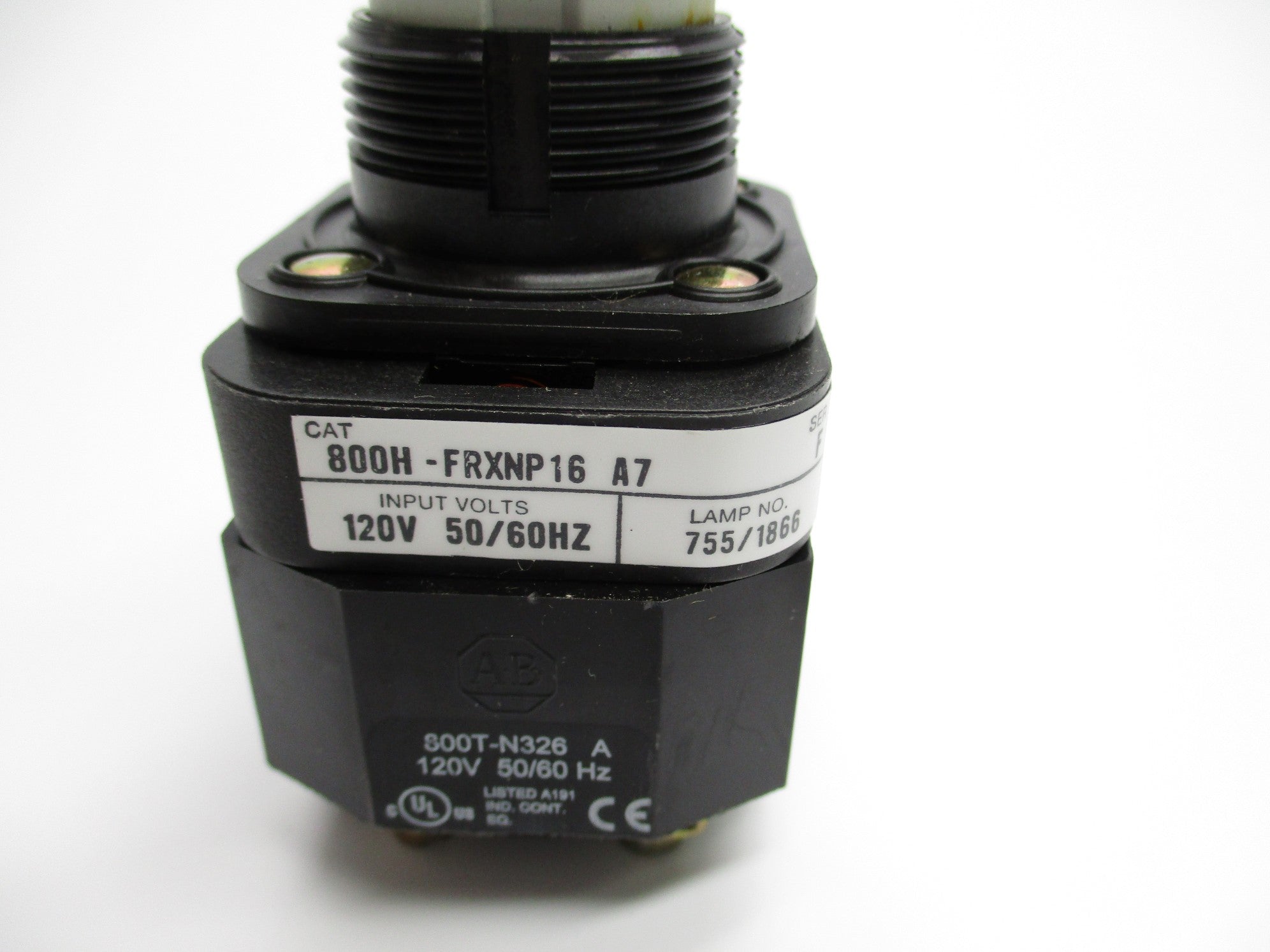 ALLEN BRADLEY 800H-FRXNP16GA7 SER. F (AS PICTURED) (WH) NSMP