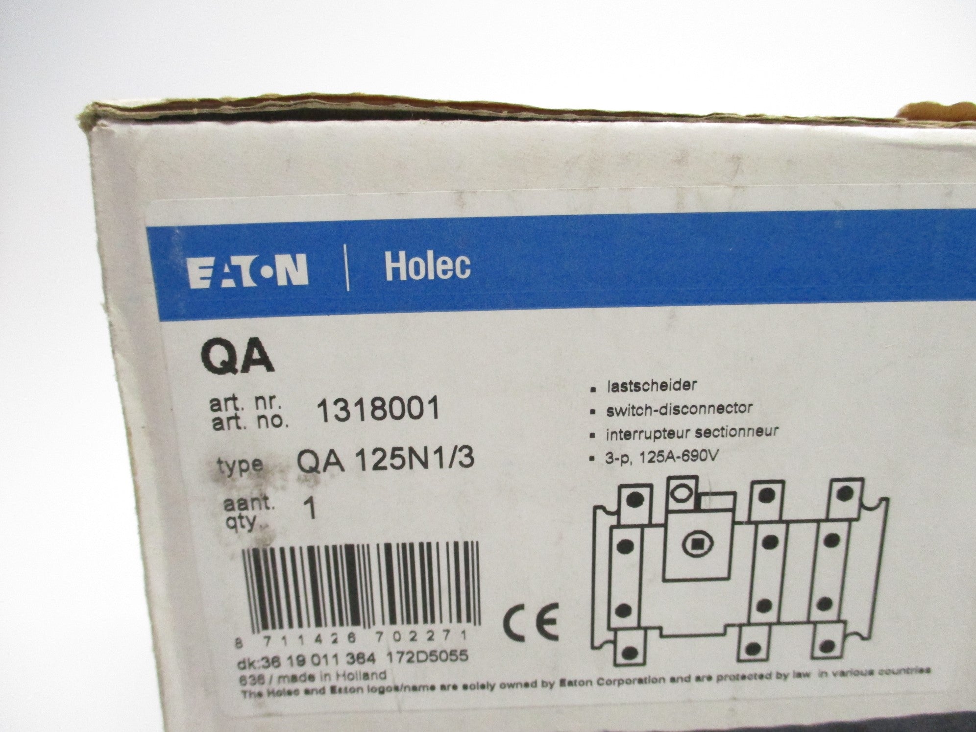 EATON QA125N1/3 NSMP