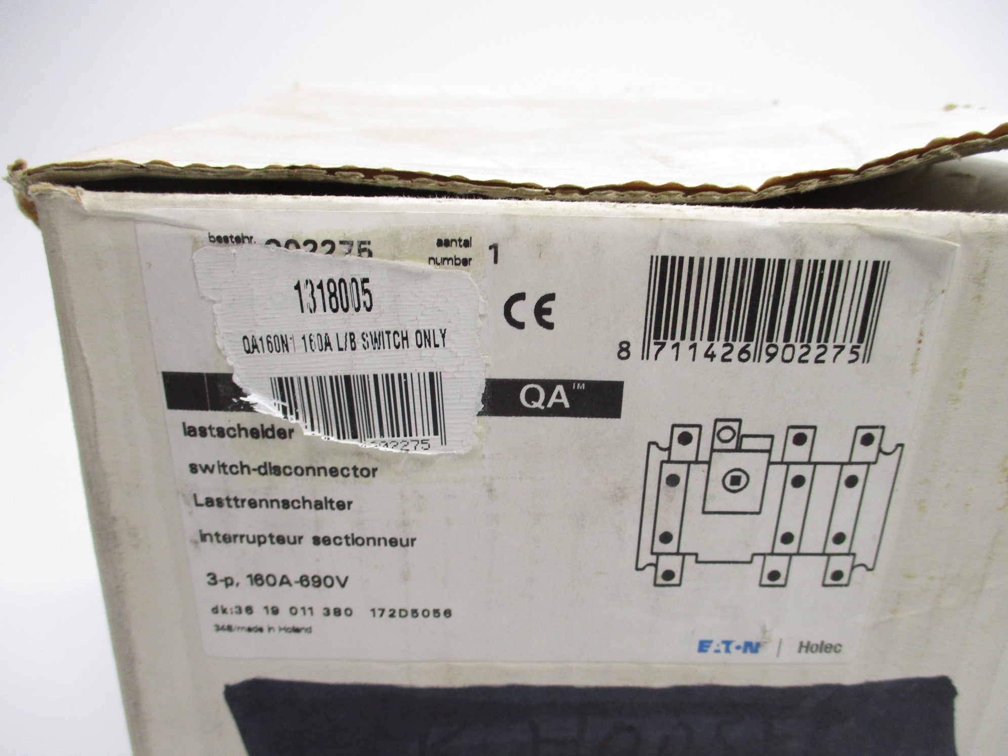 EATON QA160N1/3 NSMP