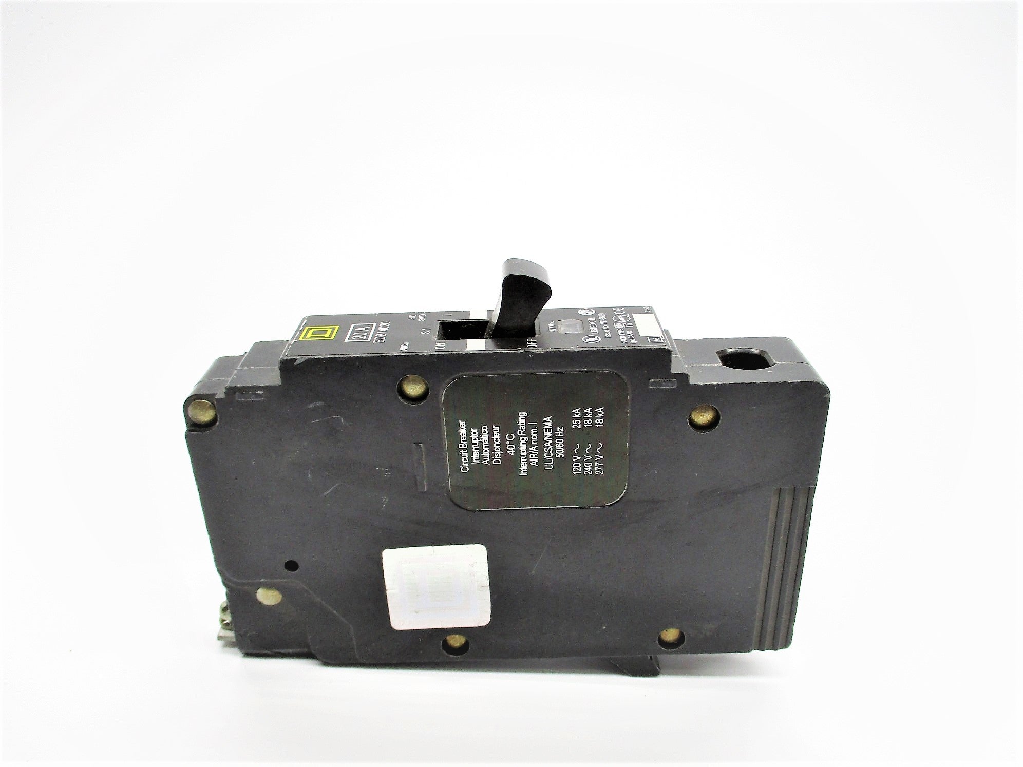 SQUARE D EDB14020 277V 20A UNMP