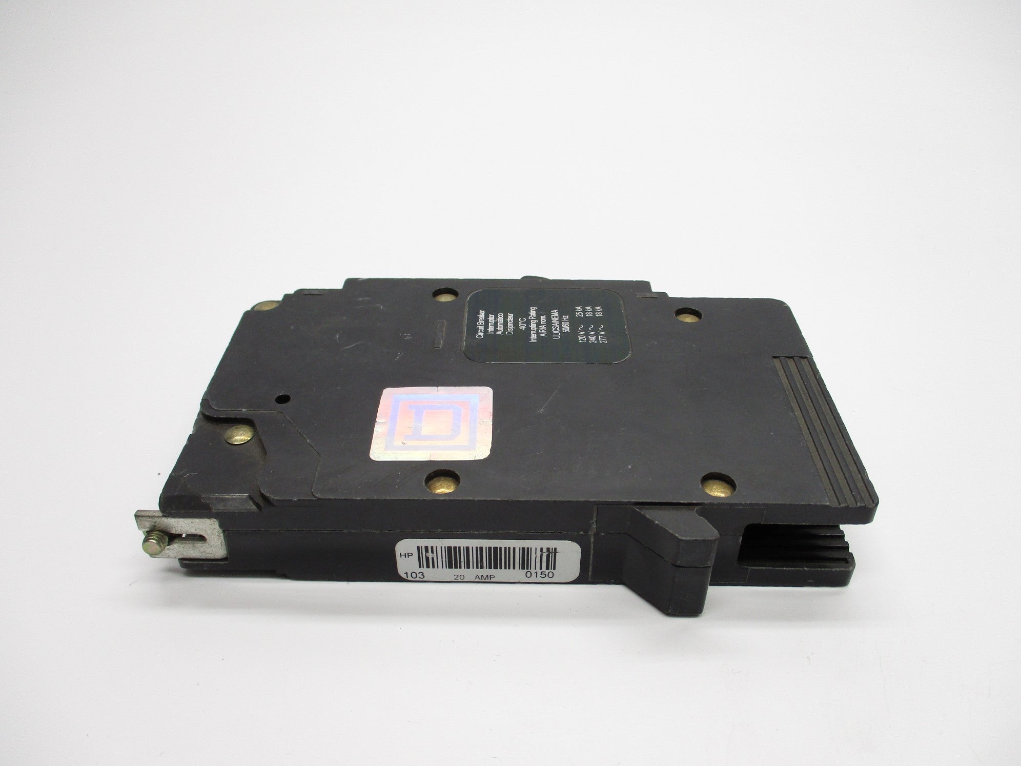 SQUARE D EDB14020 277V 20A UNMP
