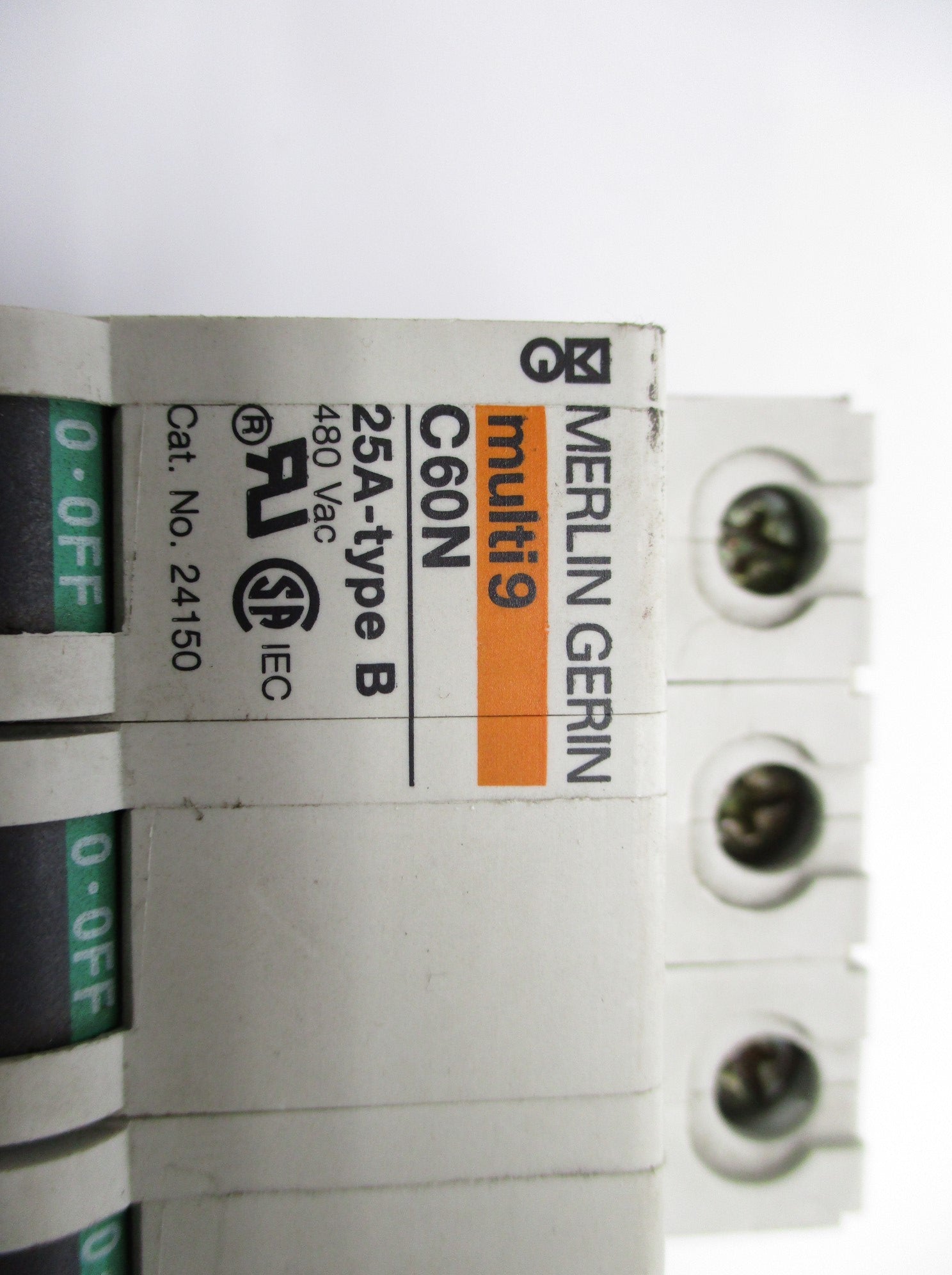 MERLIN GERIN 24150 25A 480VAC (AS PICTURED) NSNP