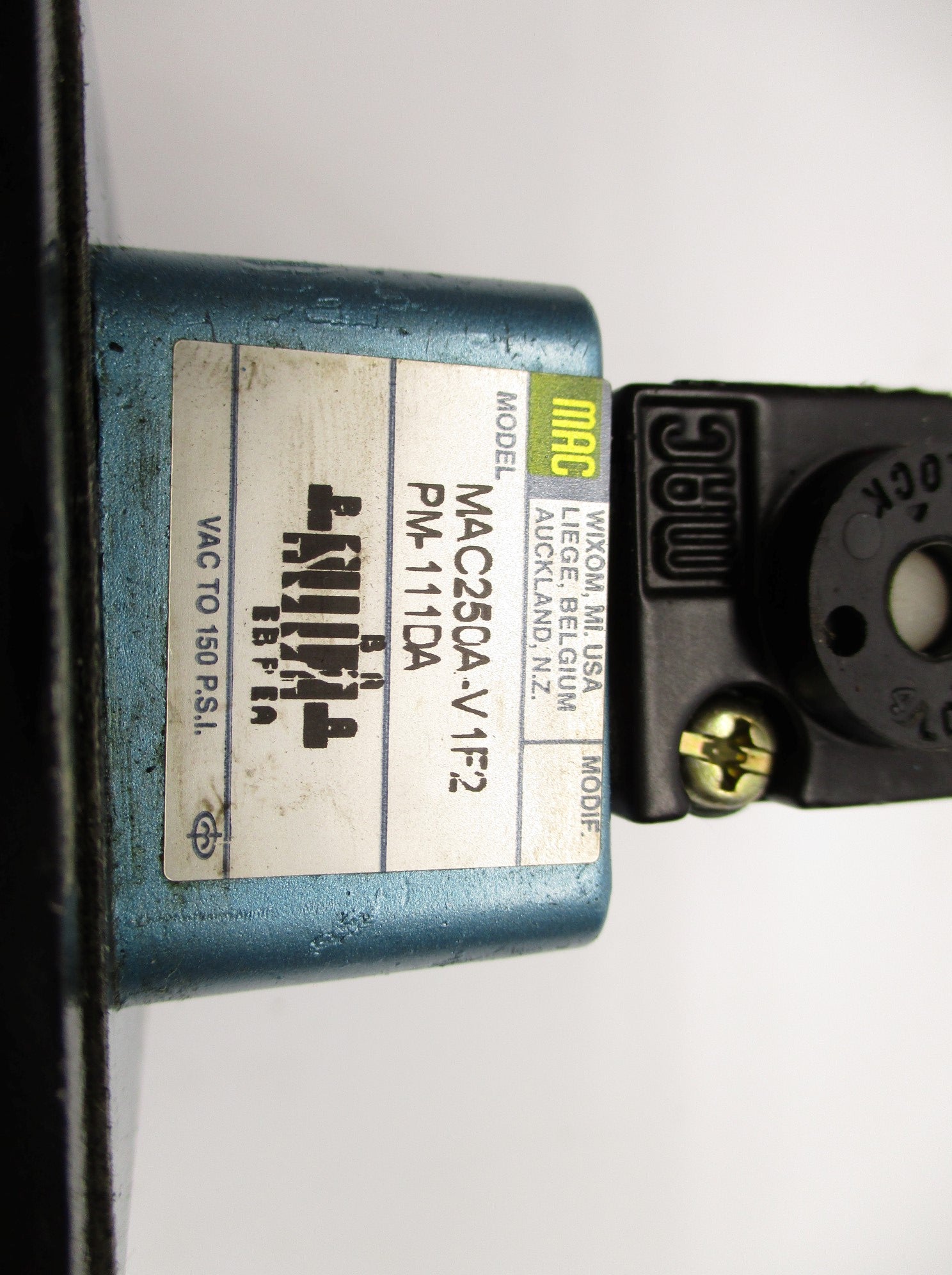 MAC MAC250A-V1F2-PM-111DA UNMP