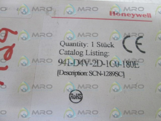 HONEYWELL SENSOR 941-D4V-2D-1C0-180E *NEW IN BOX*
