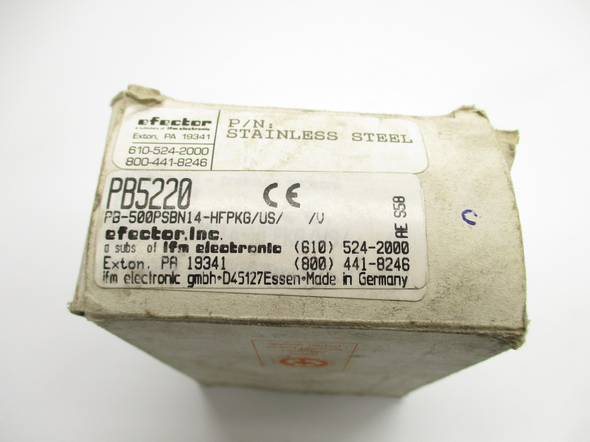 IFM EFECTOR PB5220 NSMP