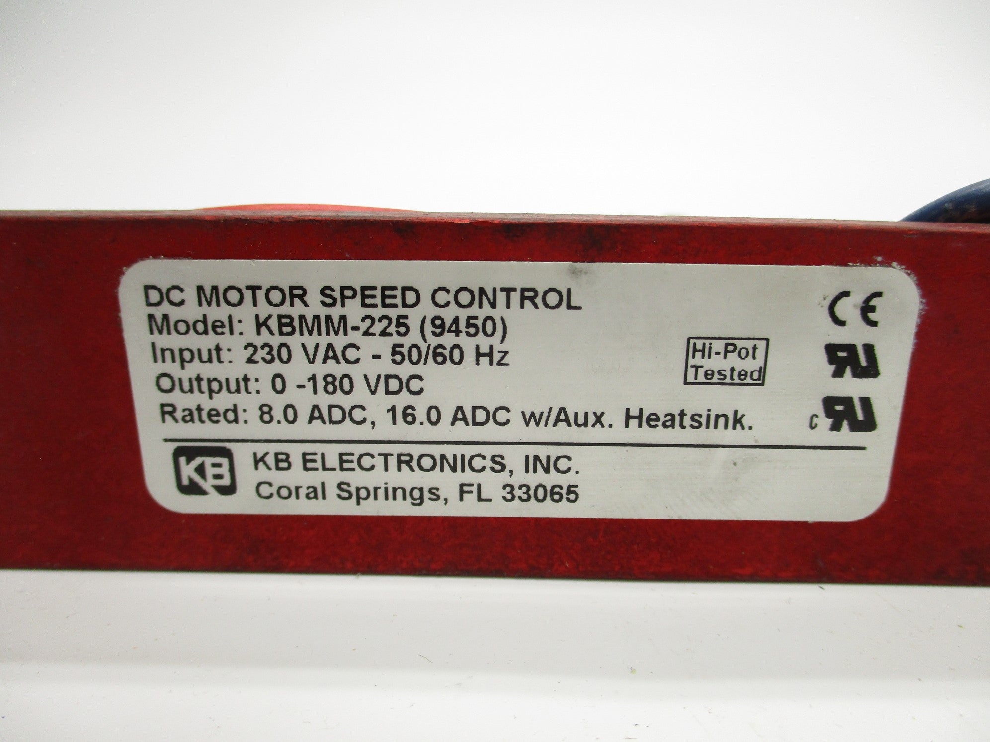 KB ELECTRONICS KBMM-225 (9450) UNMP