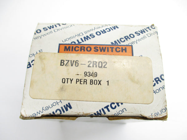 MICRO SWITCH BZV6-2RQ2 600VAC 2A NSMP