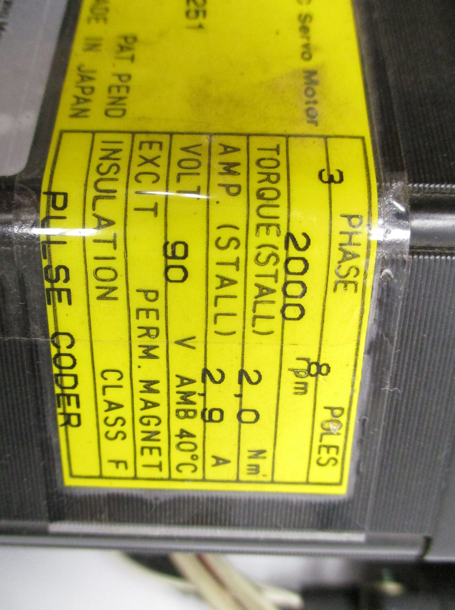 FANUC A06B-0522-B251 UNMP