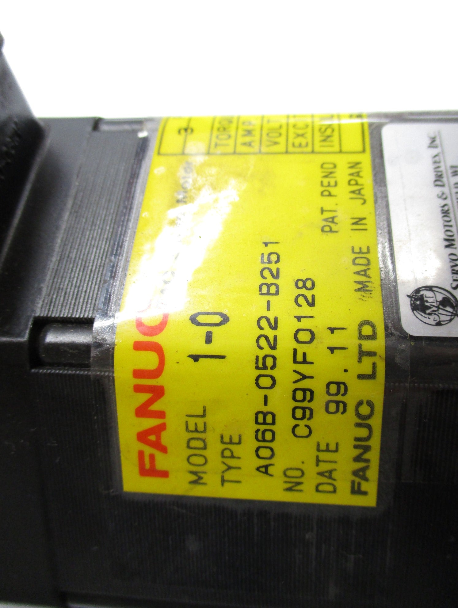 FANUC A06B-0522-B251 UNMP