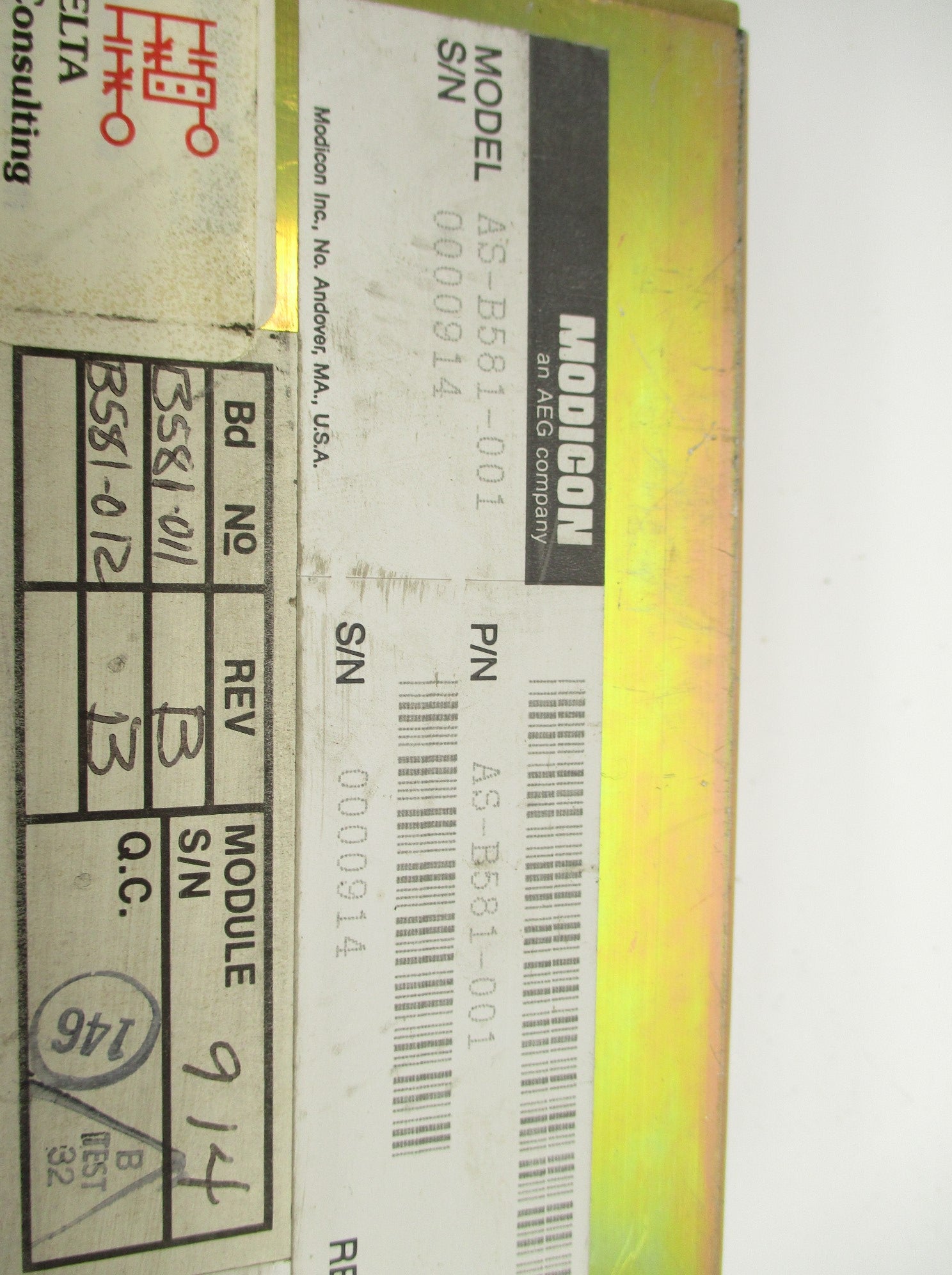 MODICON AS-B581-001 UNMP