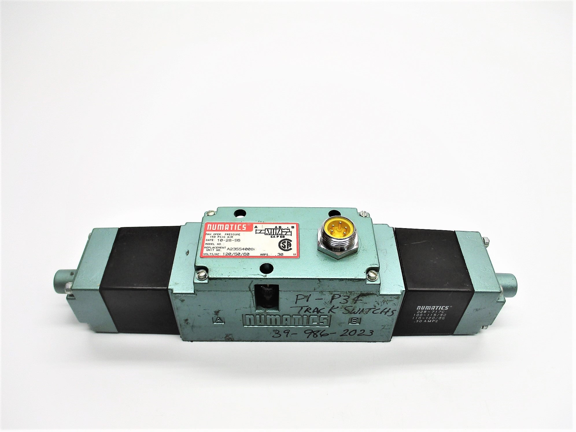 NUMATICS A23SS4008047E 50-120V UNMP