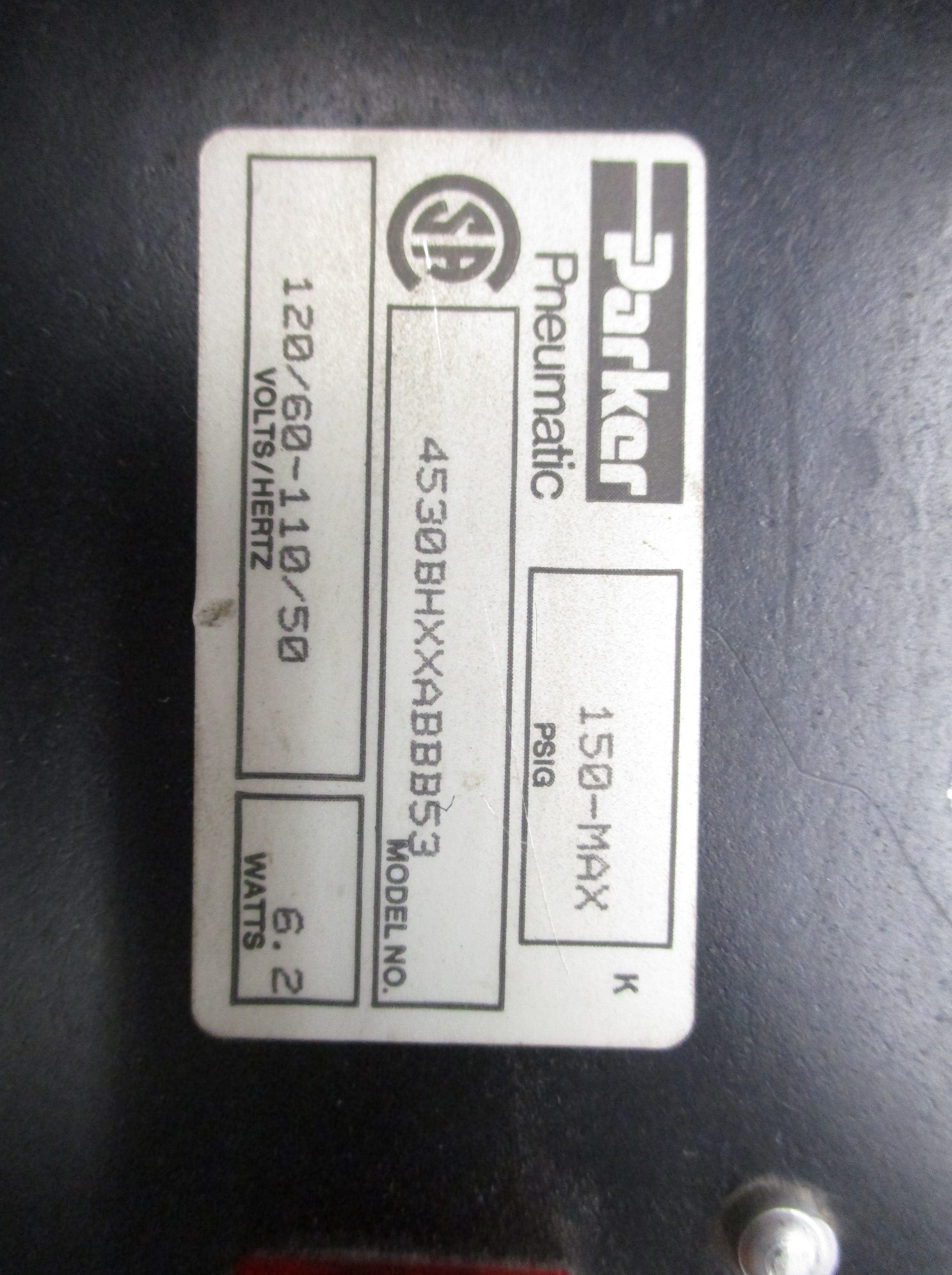 PARKER 4530BHXXABBB53 UNMP