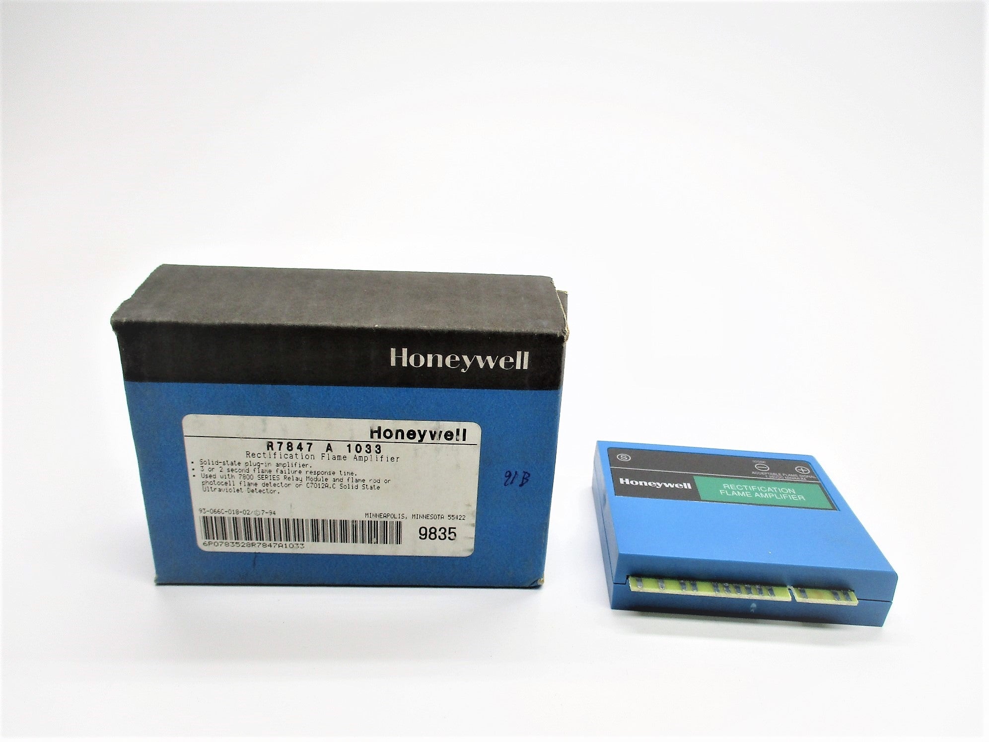 HONEYWELL R7847A1033 1.25VDC 2/3S NSMP
