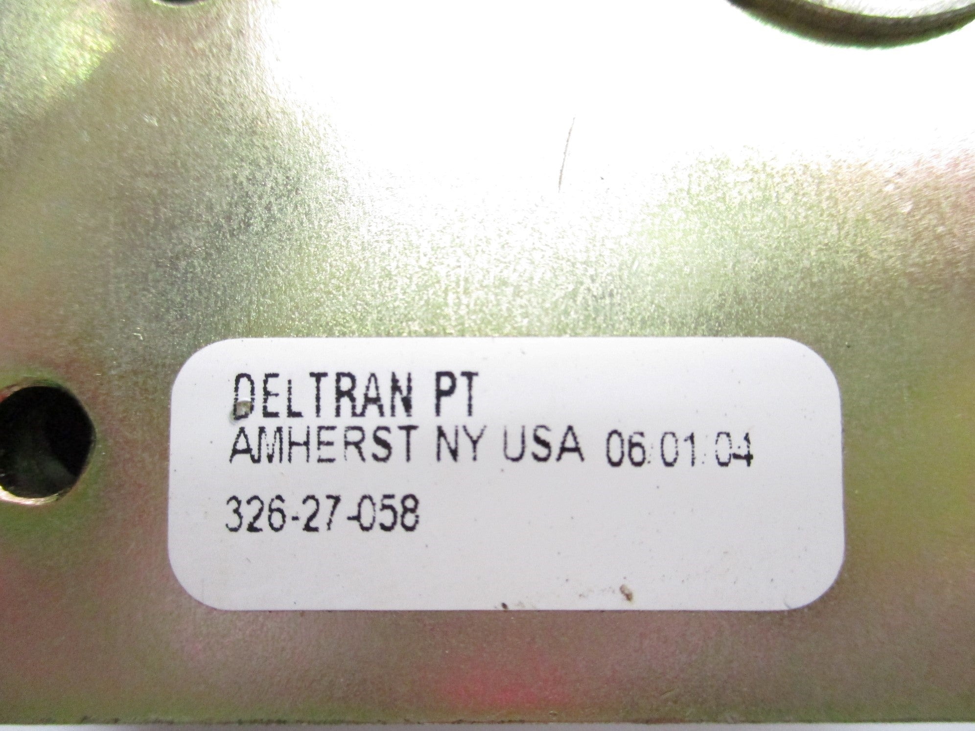 DELTRAN 326-27-058 NSNP