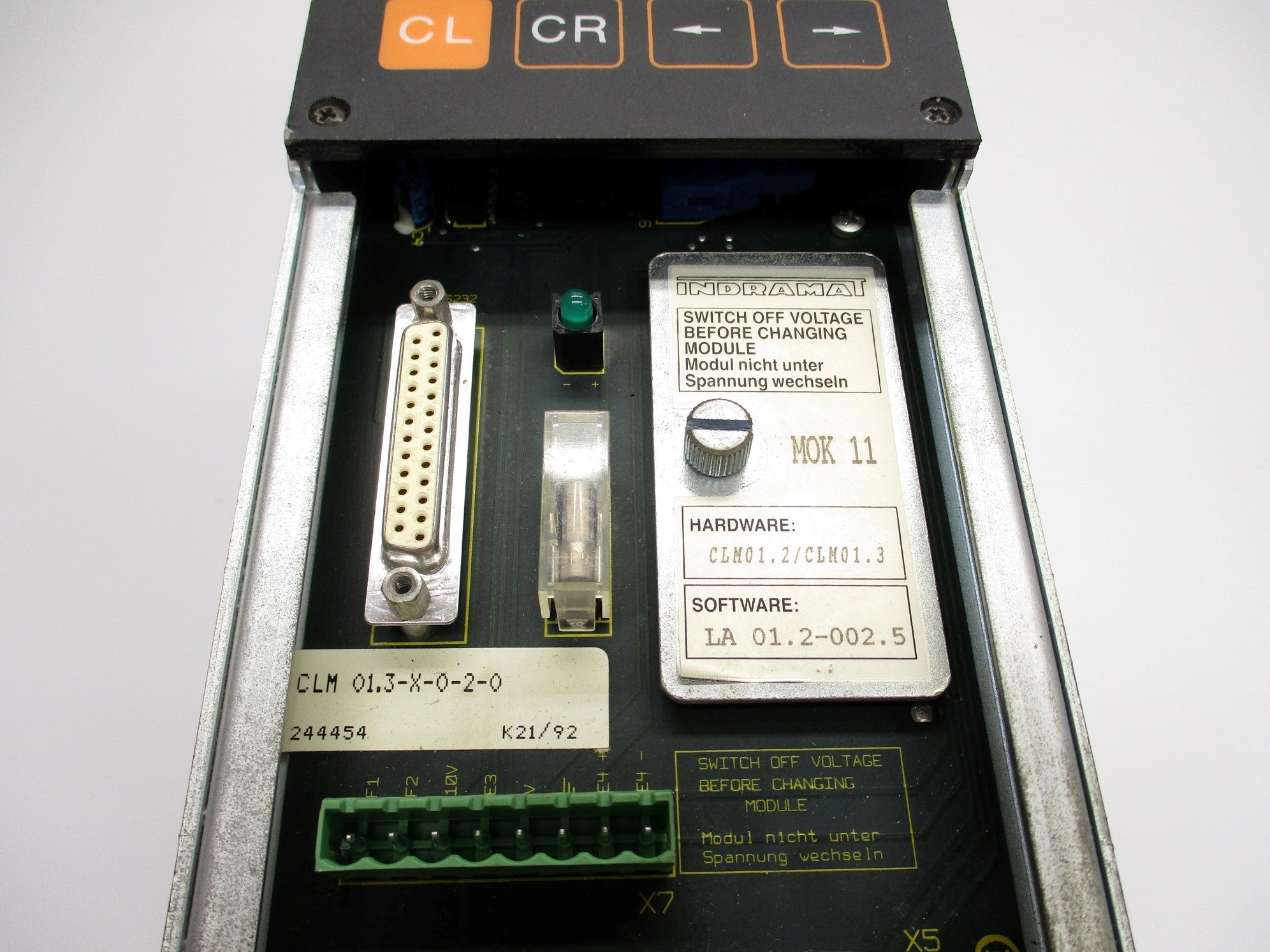 INDRAMAT CLM01.3-X-0-2-0 UNMP