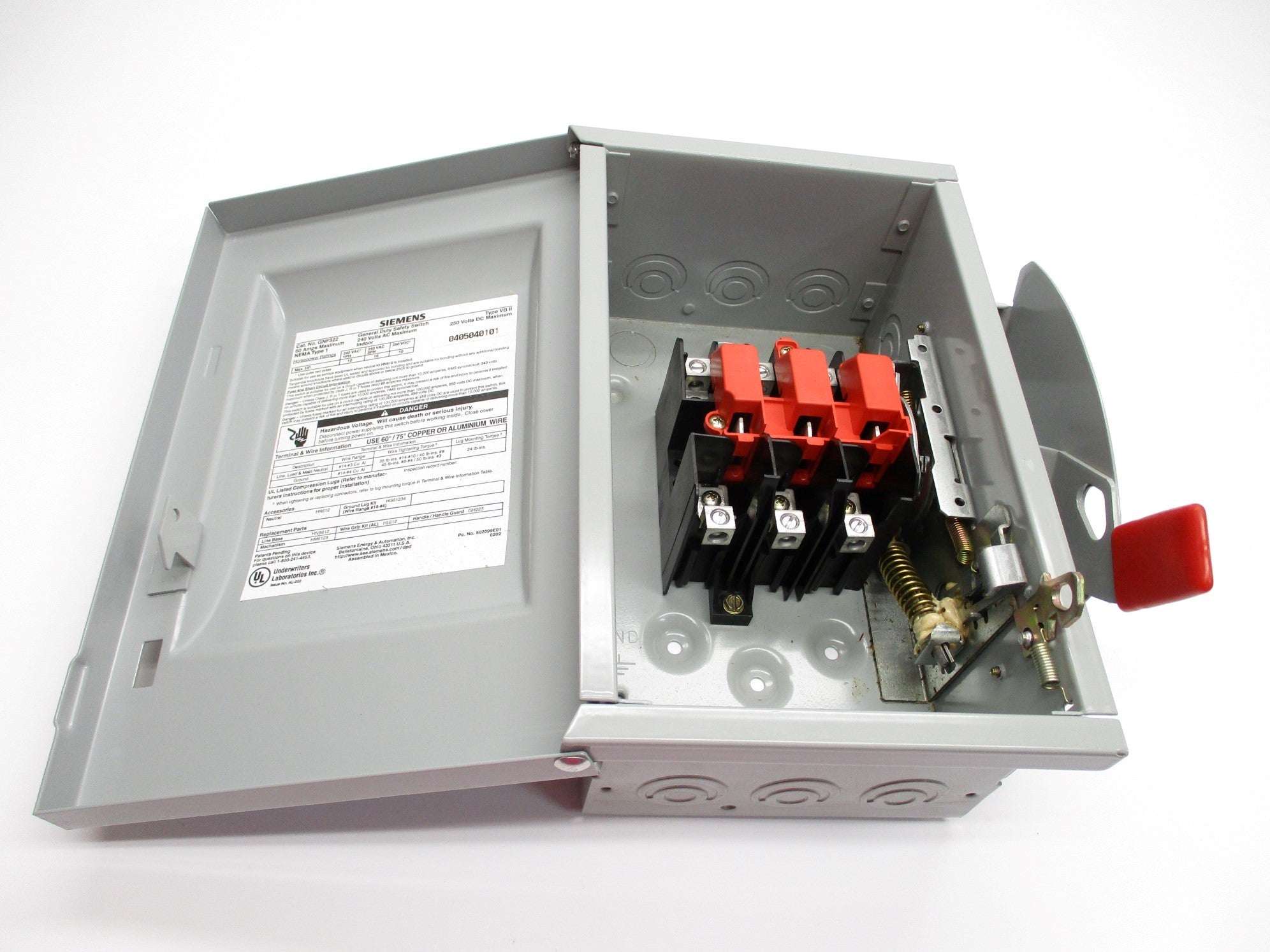SIEMENS GNF322 NSMP