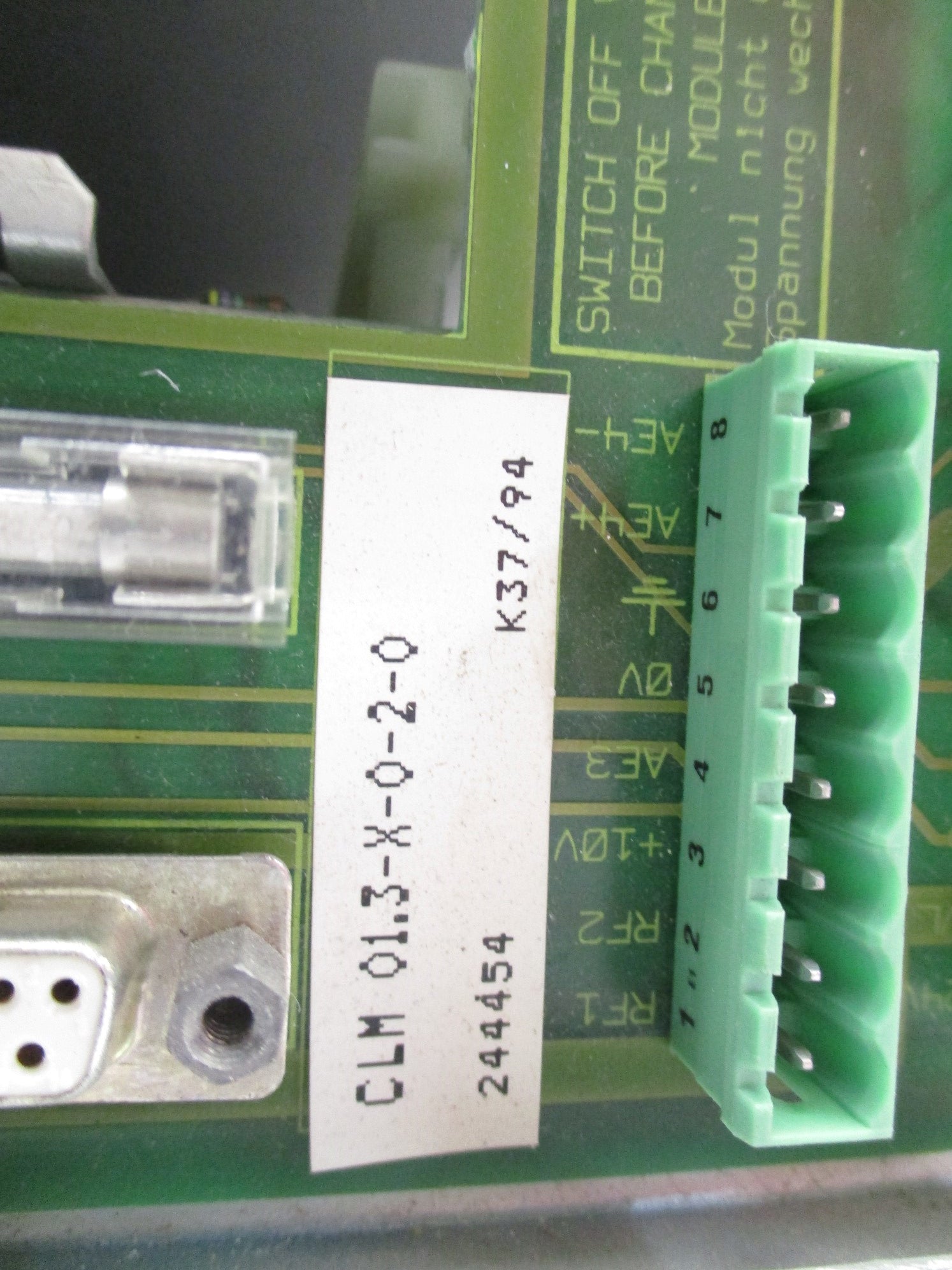 INDRAMAT CLM01.3-X-0-2-0 (AS PICTURED) UNMP