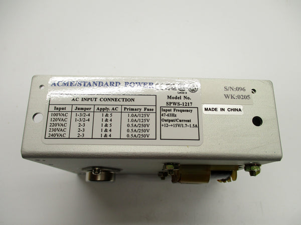 ACME SPWS-1217 NSMP