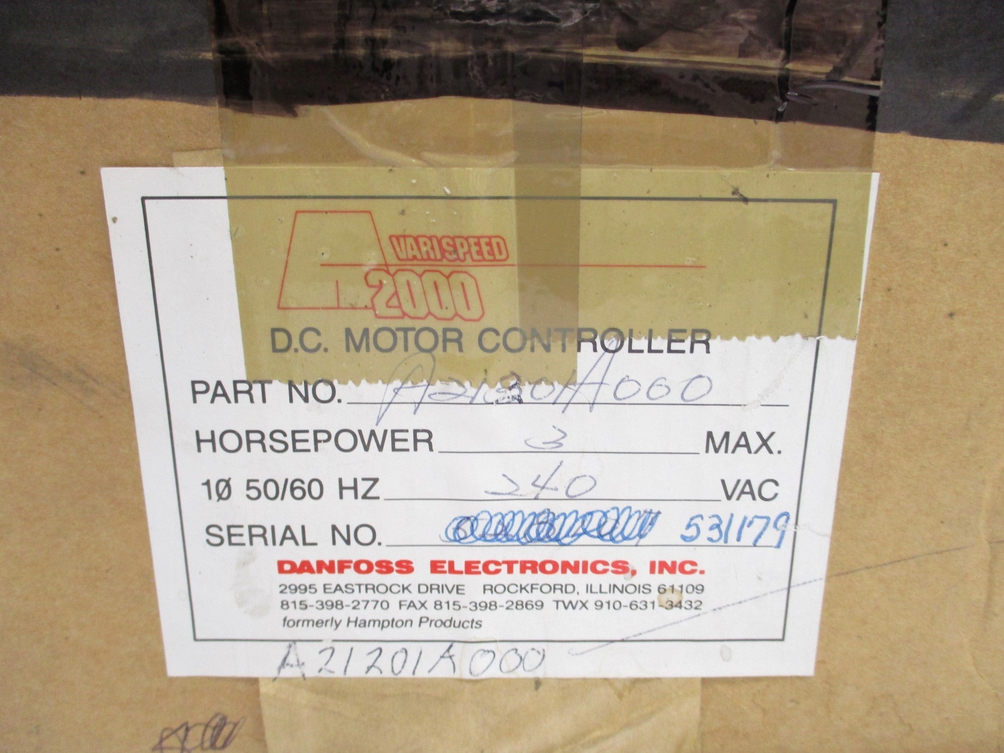 DANFOSS A21201A000 NSMP