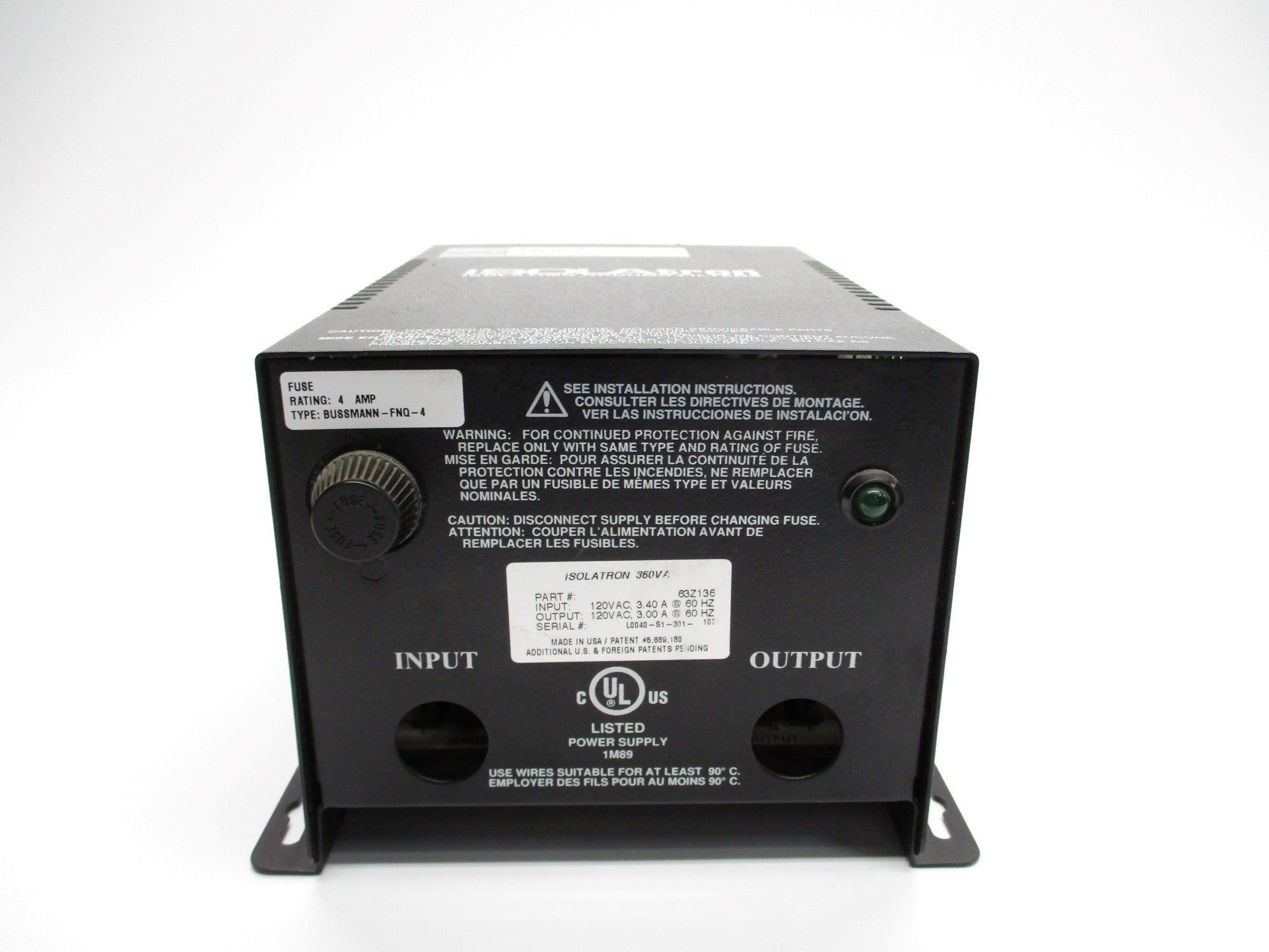 SOLA 63Z136 (AS PICTURED) NSNP
