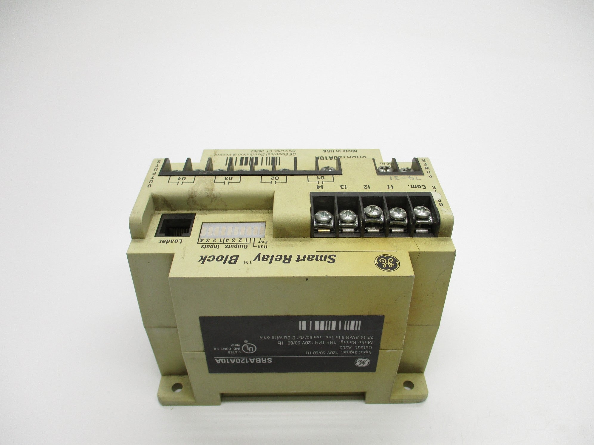 GENERAL ELECTRIC SRBA120A10A UNMP