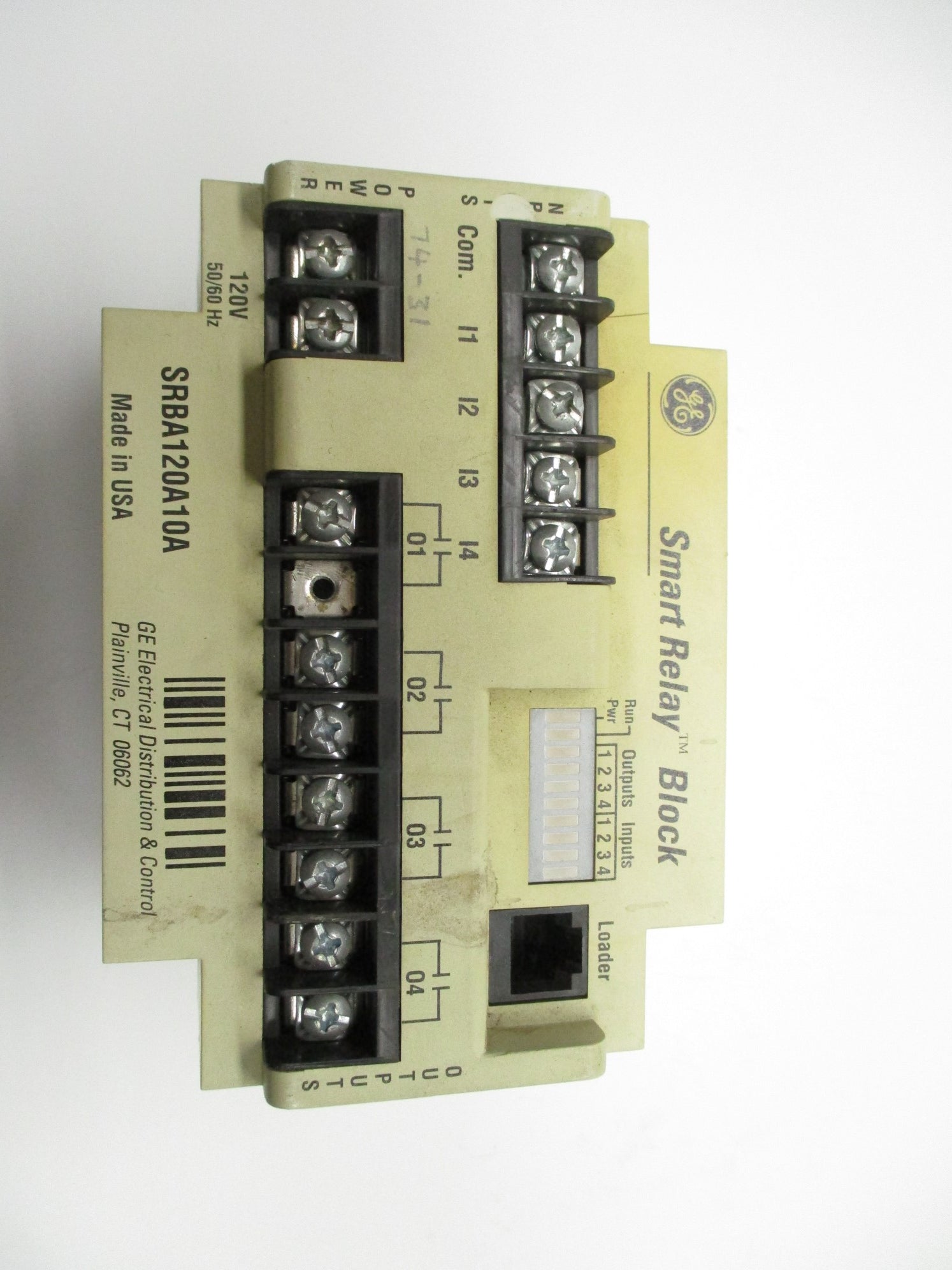 GENERAL ELECTRIC SRBA120A10A UNMP
