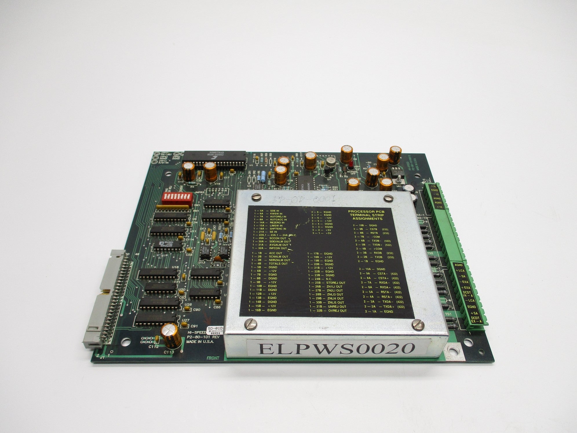 HI-SPEED P2-80-101 REV. D UNMP