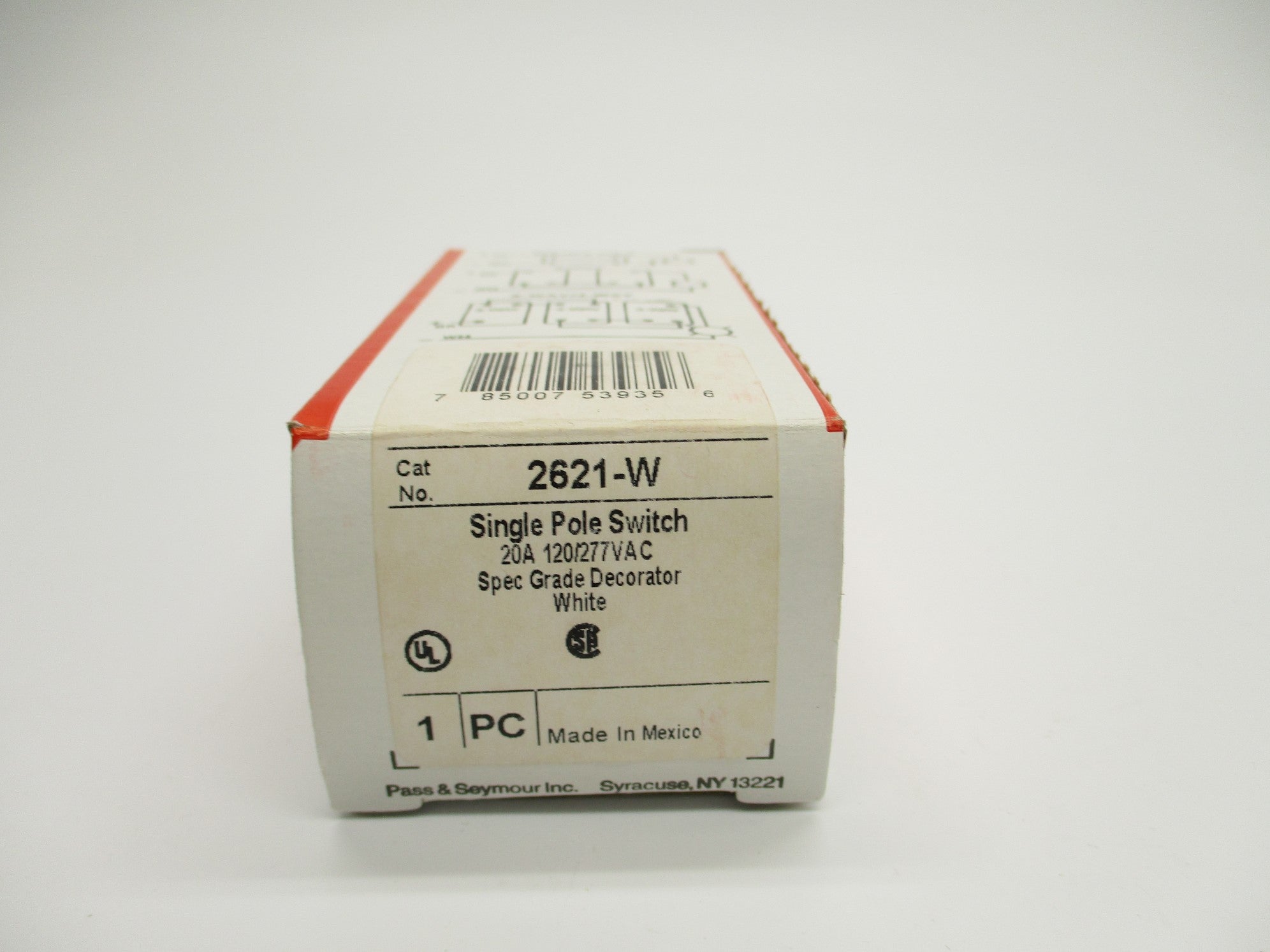 PASS & SEYMOUR LEGRAND 2621-W NSMP