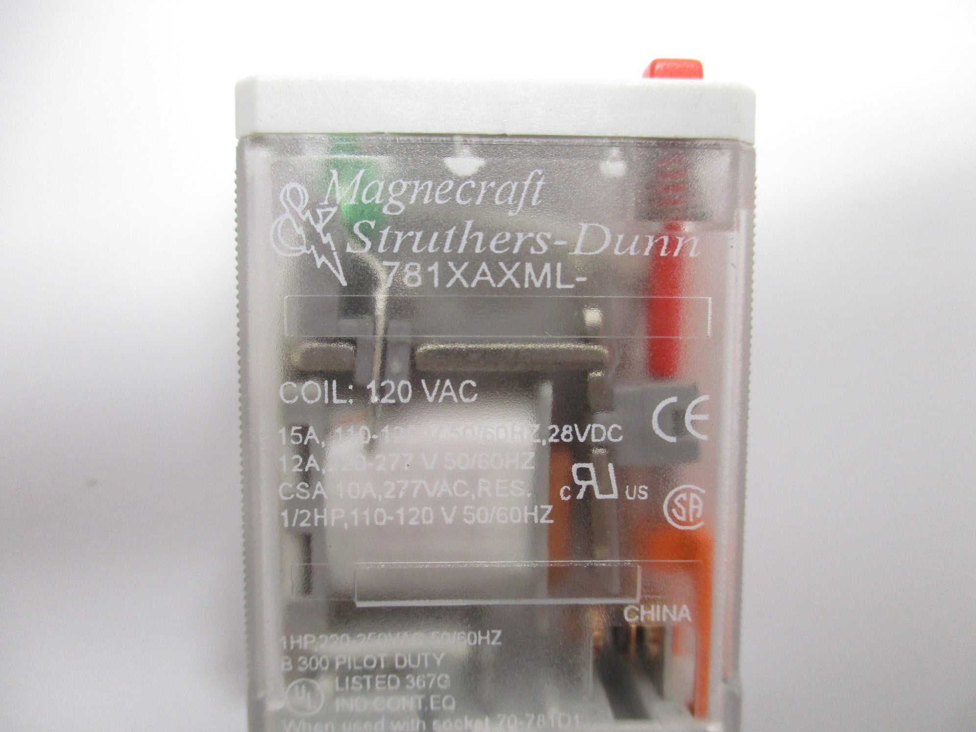 MAGNECRAFT 781XAXML 120VAC 15A NSMP