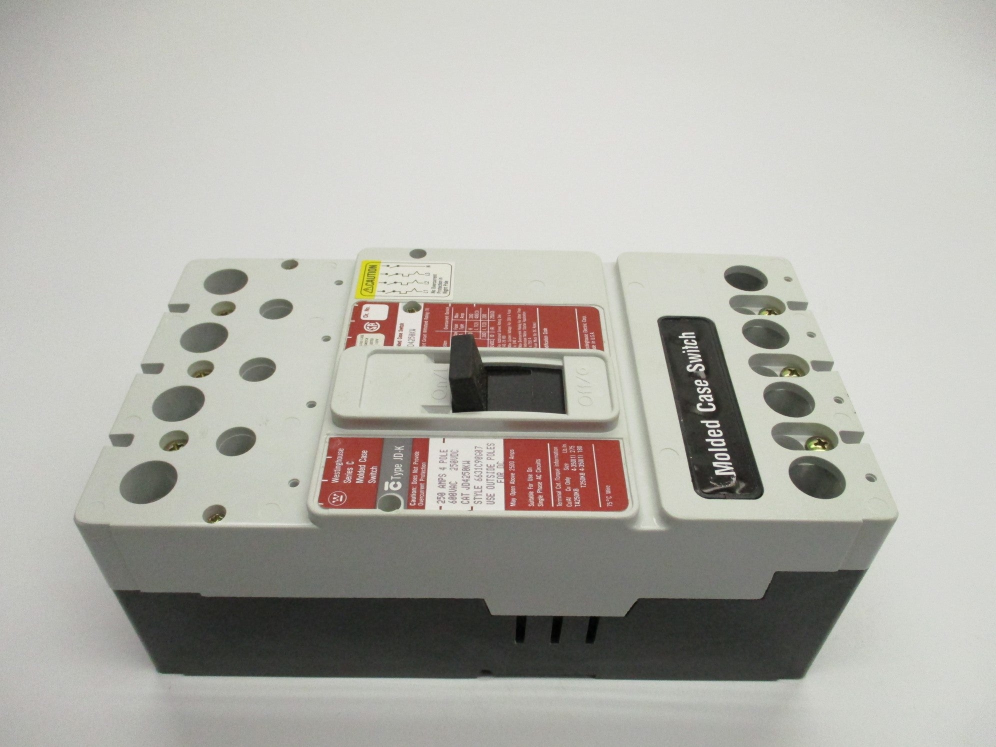 WESTINGHOUSE JD4250KW SER. C 250A 600VAC NSNP