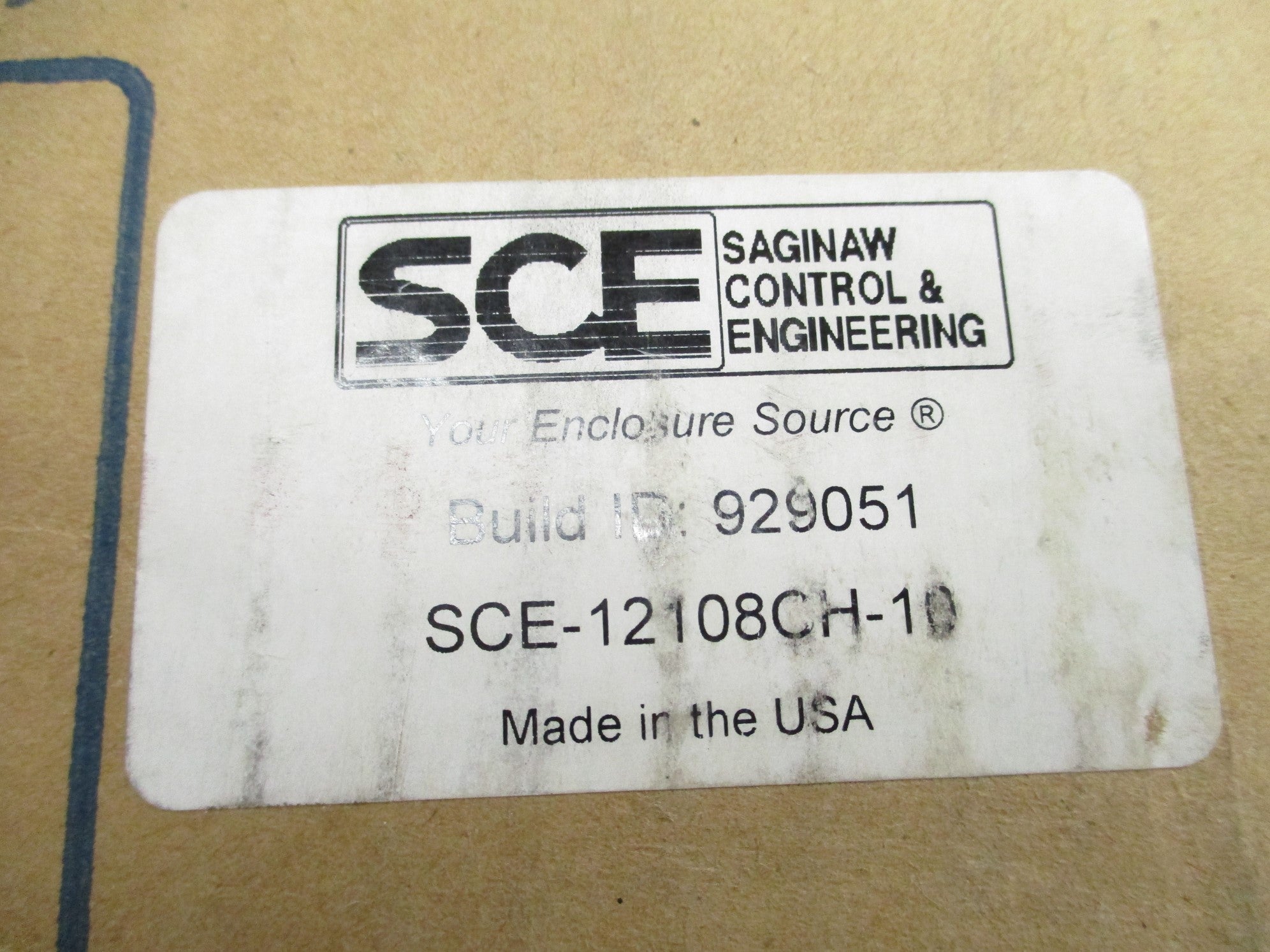 SCE SCE-12108CH-10 NSMP
