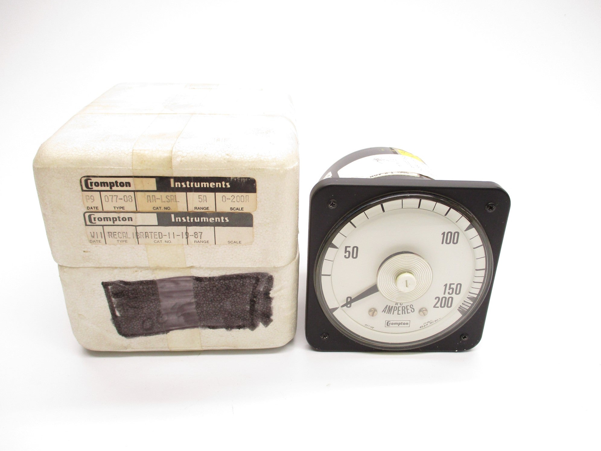 CROMPTON INSTRUMENTS 077-08AA-LSRL (AS PICTURED) NSMP