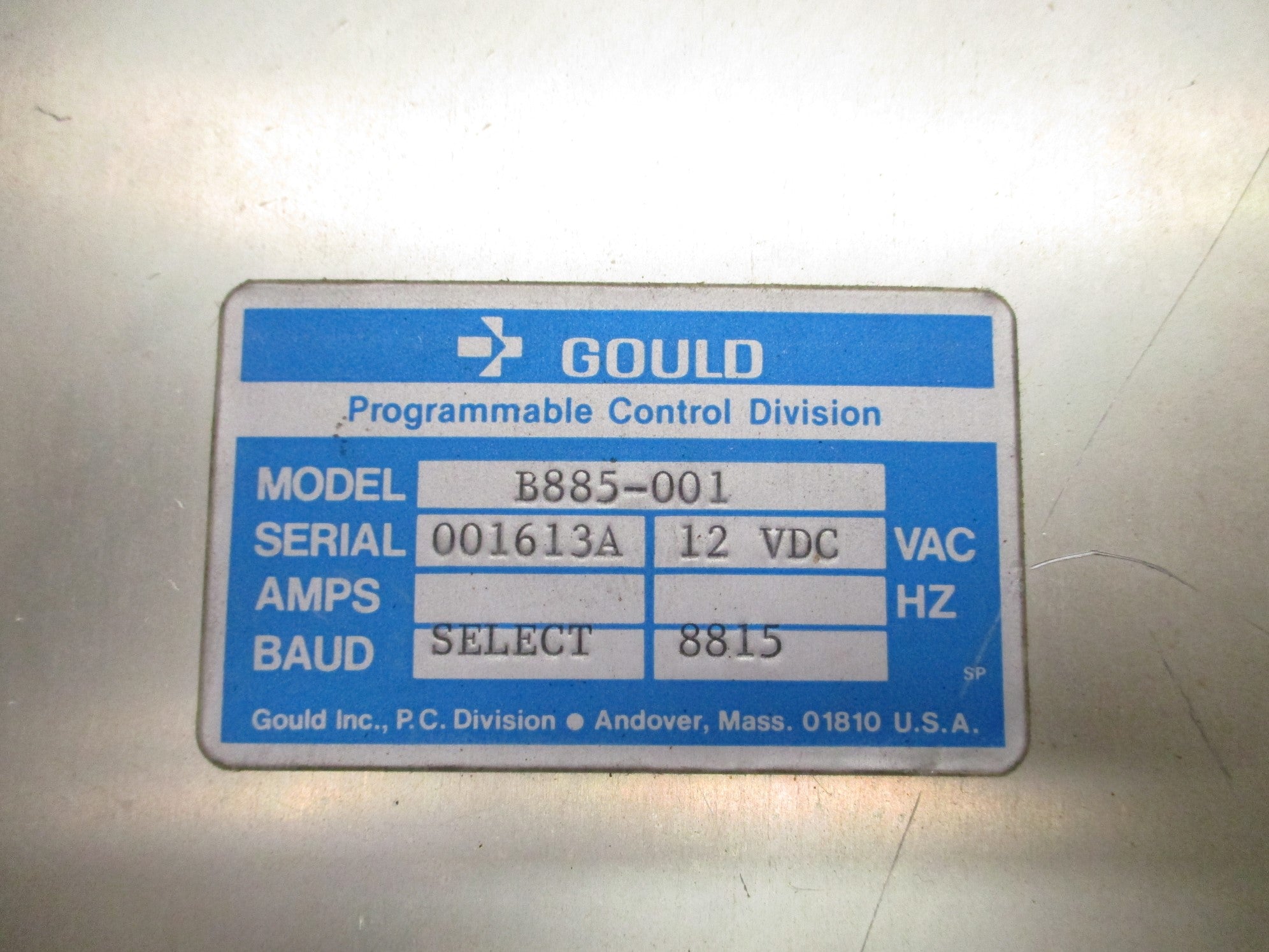 GOULD B885-001 UNMP