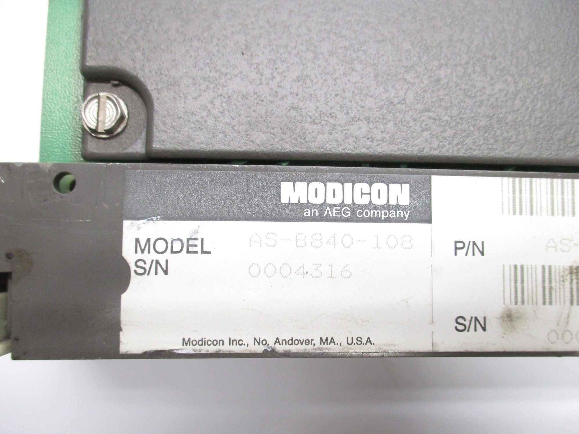 MODICON AS-B840-108 UNMP