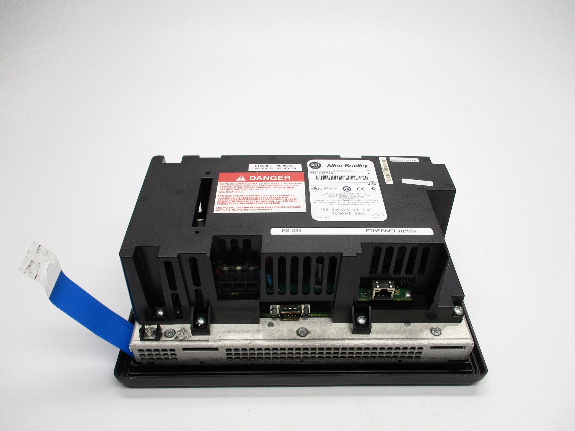 ALLEN BRADLEY 2711-K6C20 SER. C F/W 4.48 UNMP