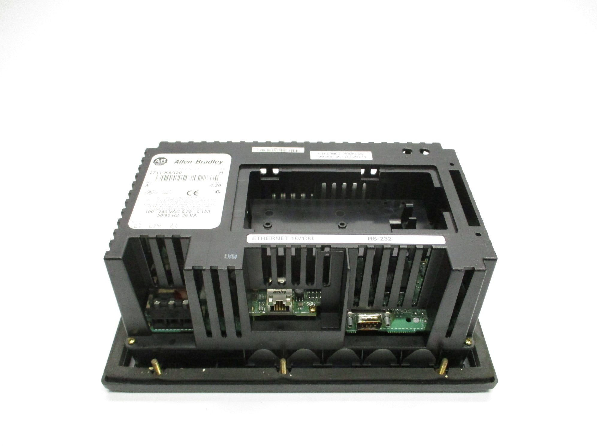 ALLEN BRADLEY 2711-K5A20 SER. H F/W 4.20 (AS PICTURED) UNMP
