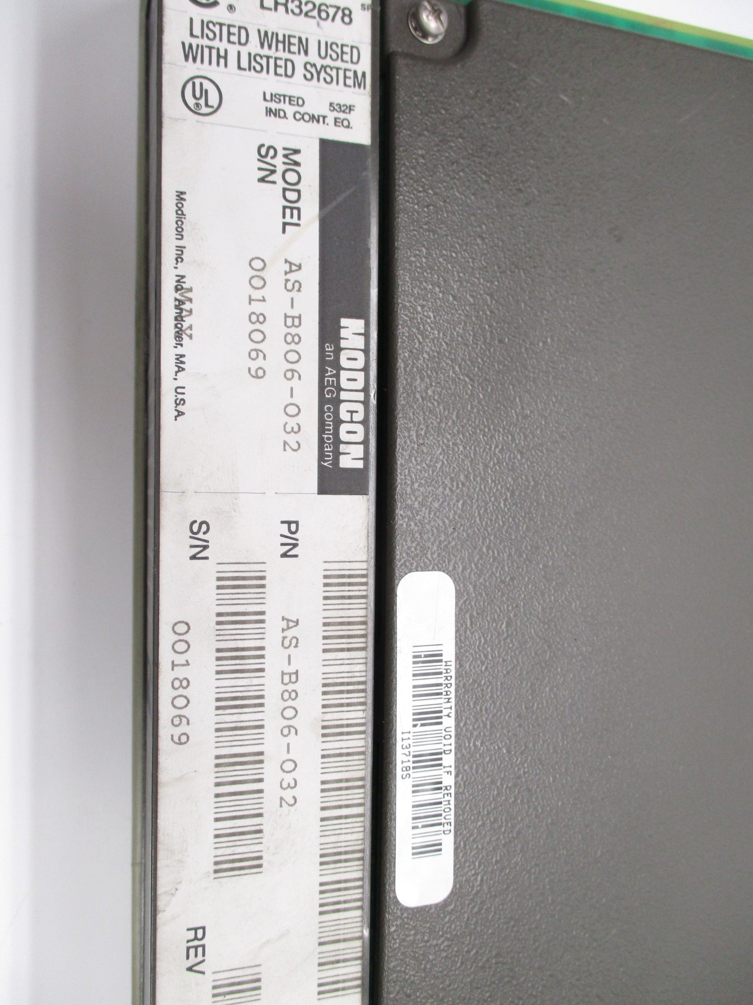 MODICON AS-B806-032 UNMP