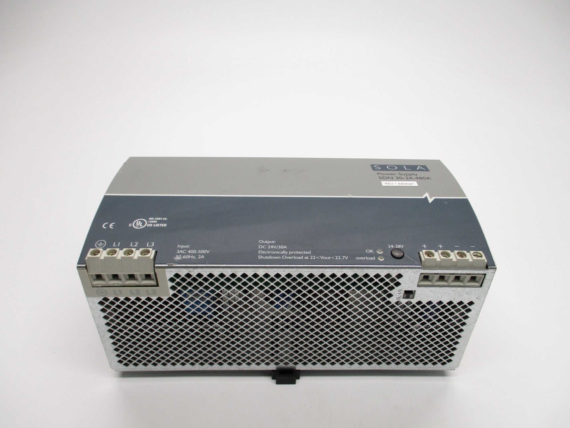 SOLA SDN30-24-480A UNMP