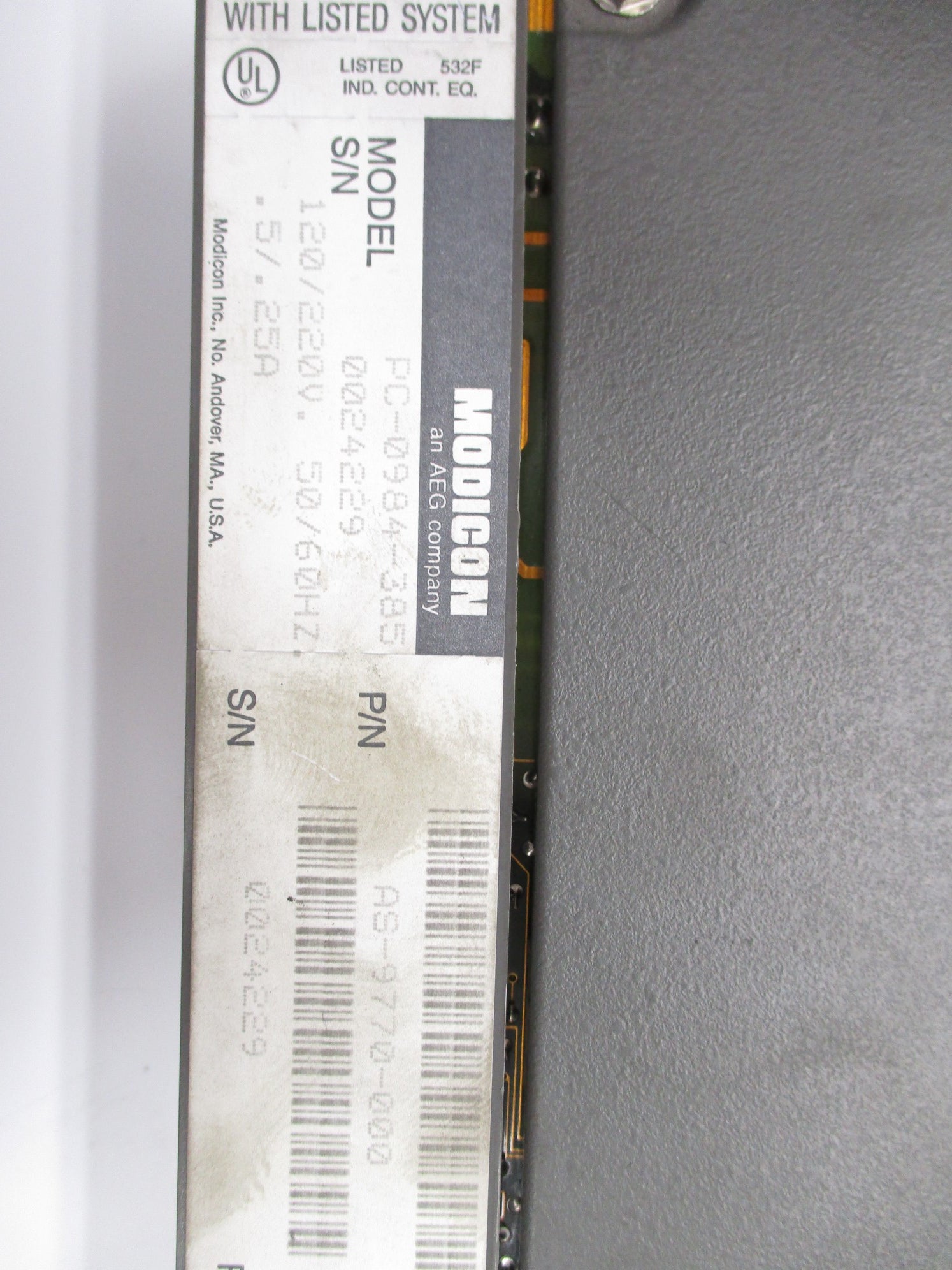 MODICON PC-0984-385 UNMP