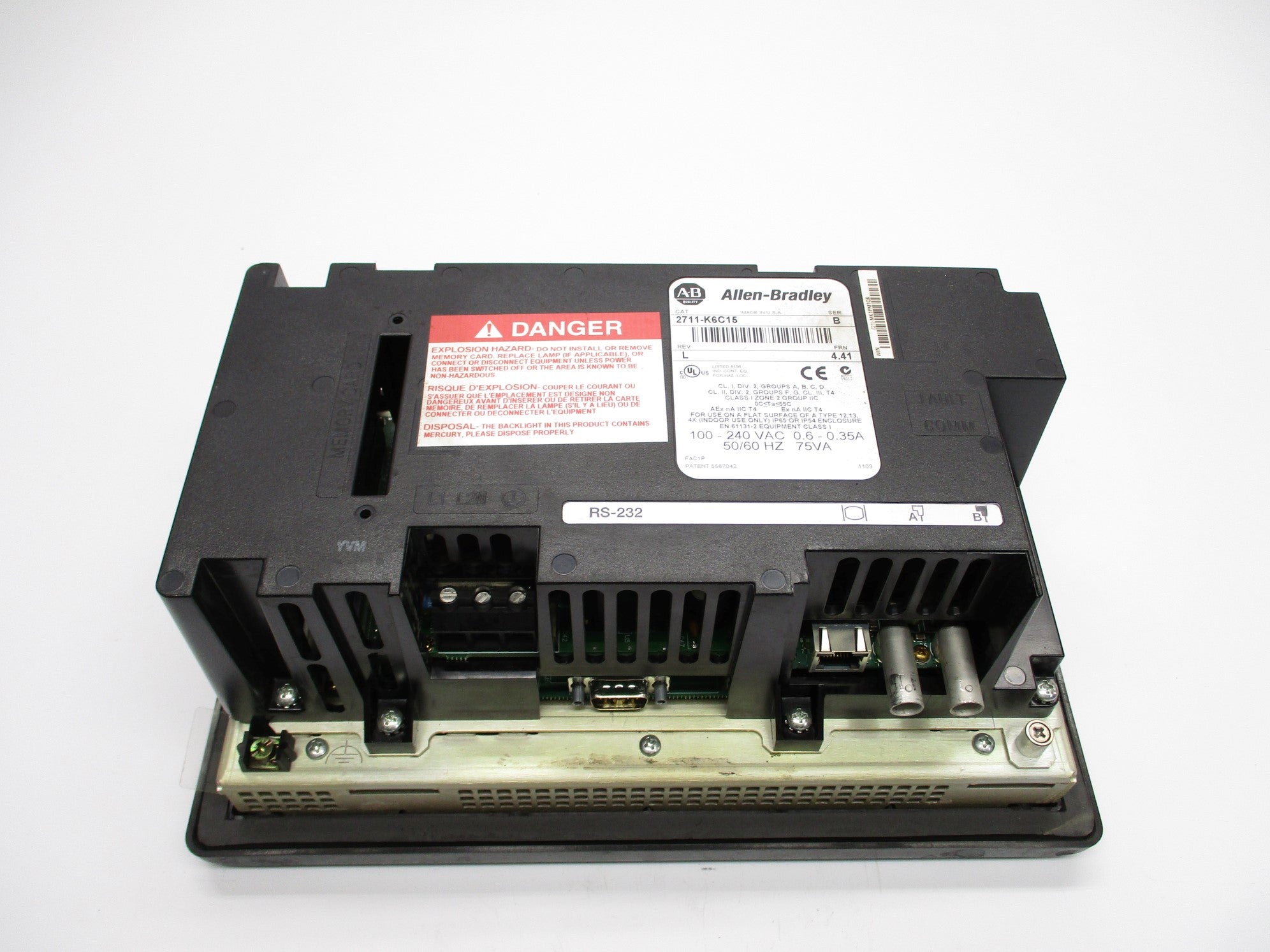 INDUSTRIAL SPARE PART 2711-K6C15 SER. B F/W 4.41 UNMP