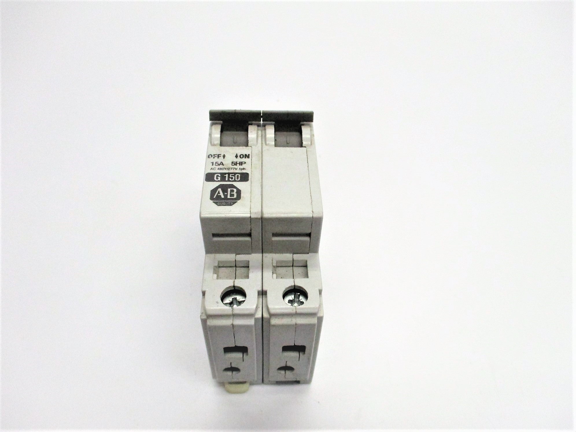 ALLEN BRADLEY 1492-CB2-G150 SER. C 15A 480/277V (AS PICTURED) UNMP