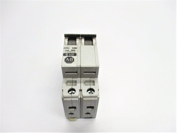 ALLEN BRADLEY 1492-CB2-G150 SER. C 15A 480/277V (AS PICTURED) UNMP